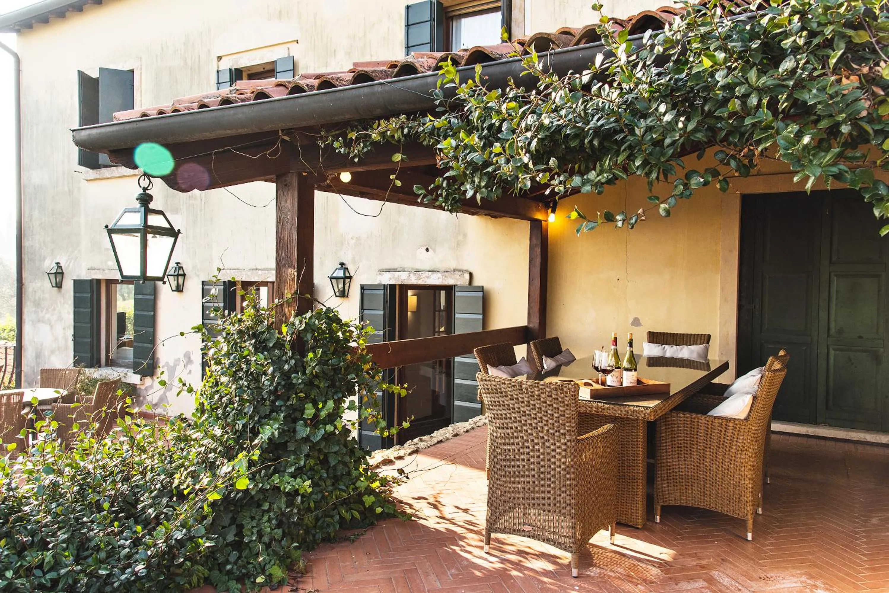 Balcony/Terrace in La Vineria di San Mattia
