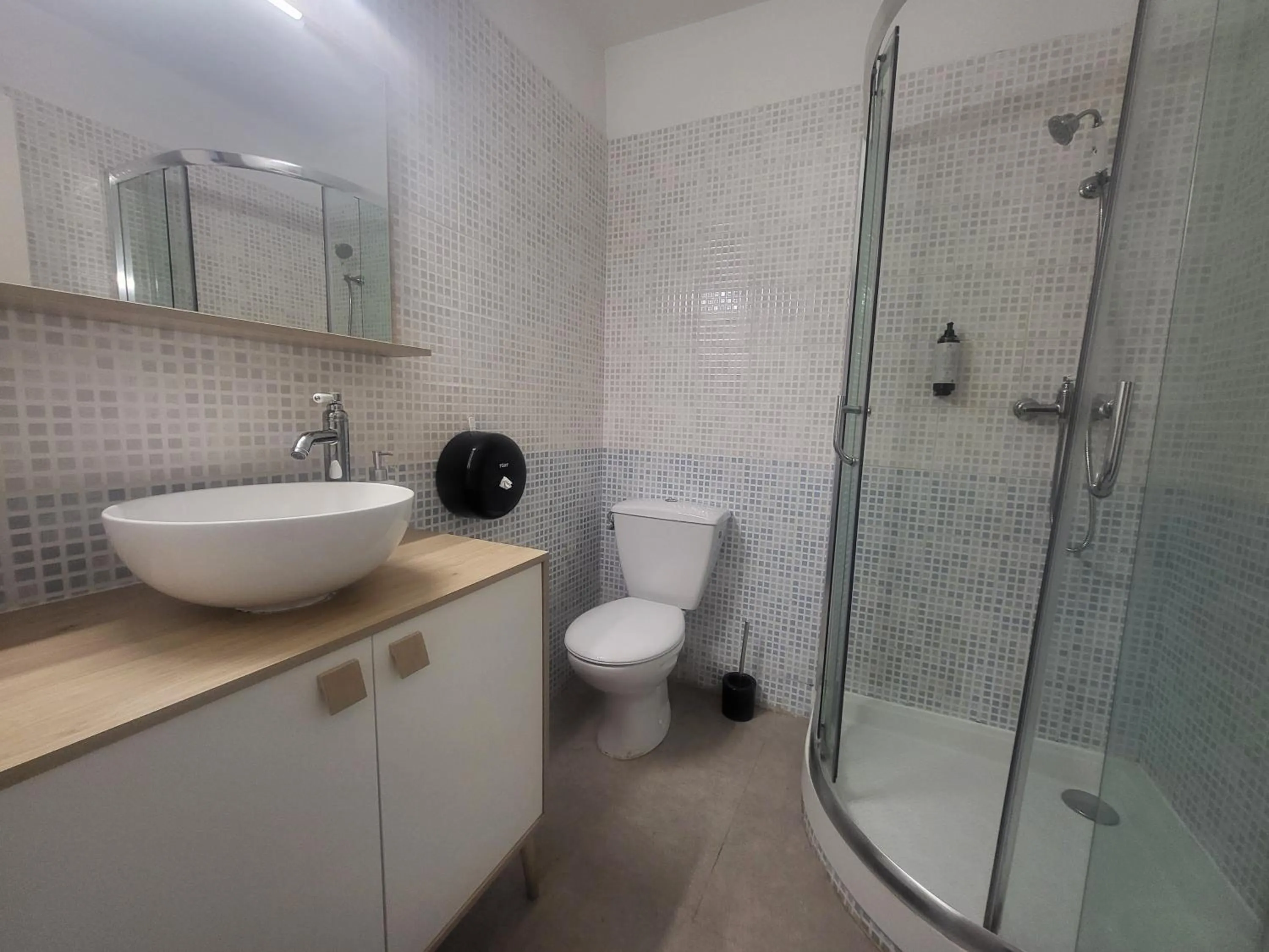 Bathroom in Hôtel Le Chalet