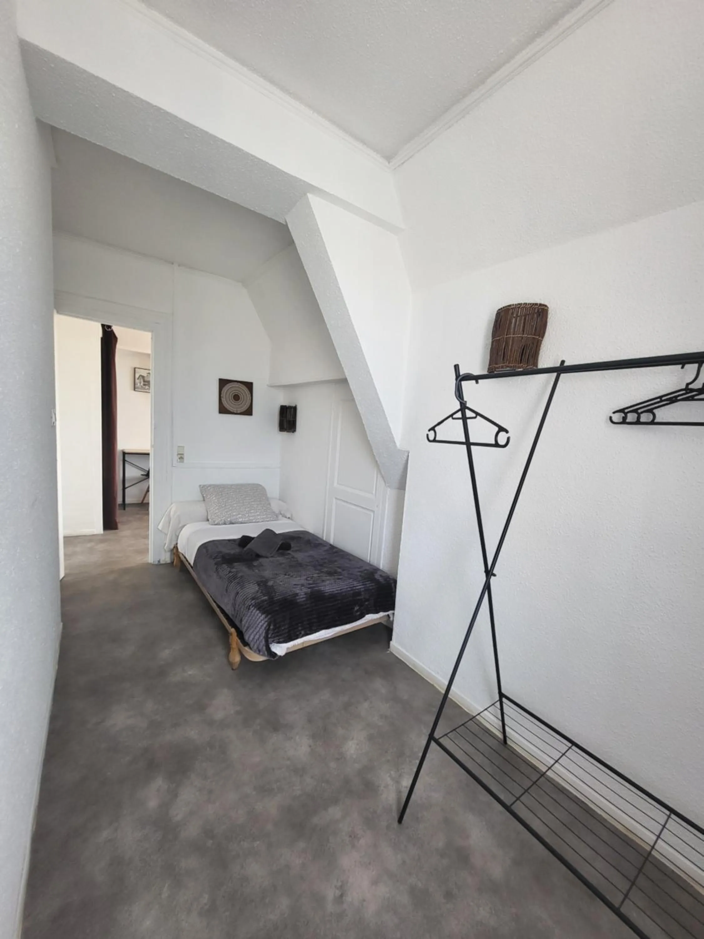 Bedroom, Bed in Hôtel Le Chalet