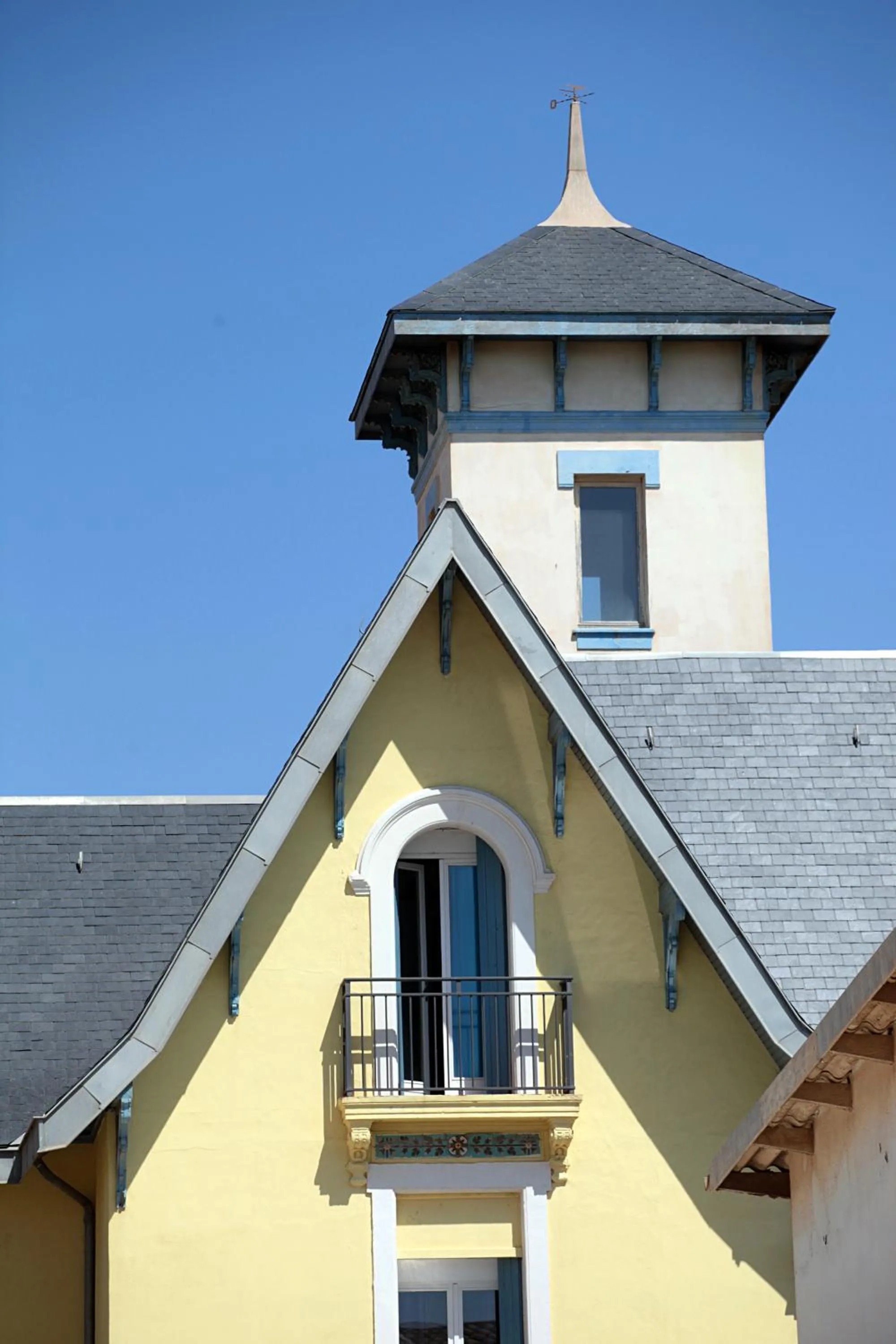 Balcony/Terrace in Hôtel Le Chalet