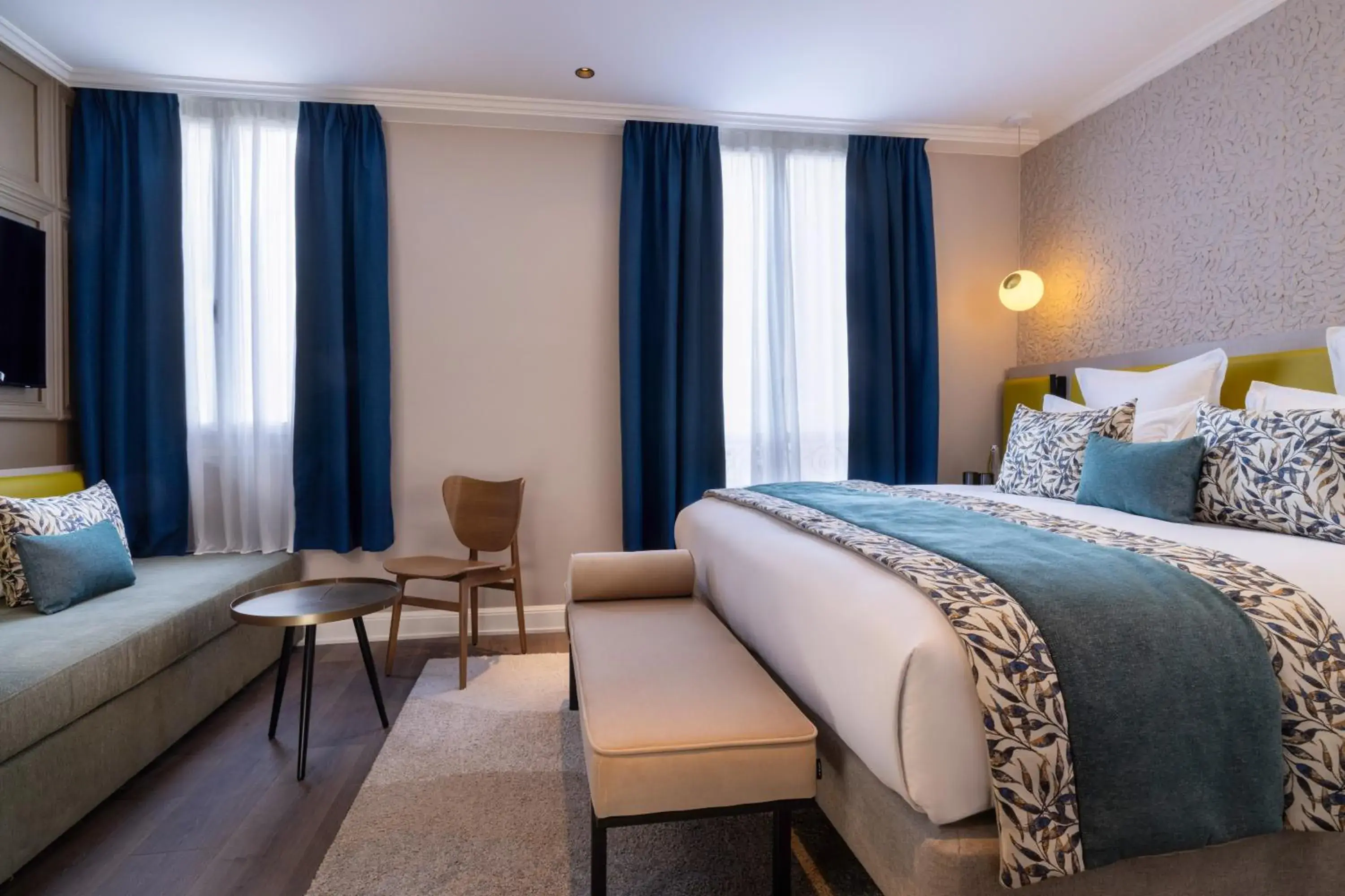 Deluxe Triple Room in Hôtel L'Ormaie & Spa Deluxe Triple Room in Hôtel L'Ormaie & Spa