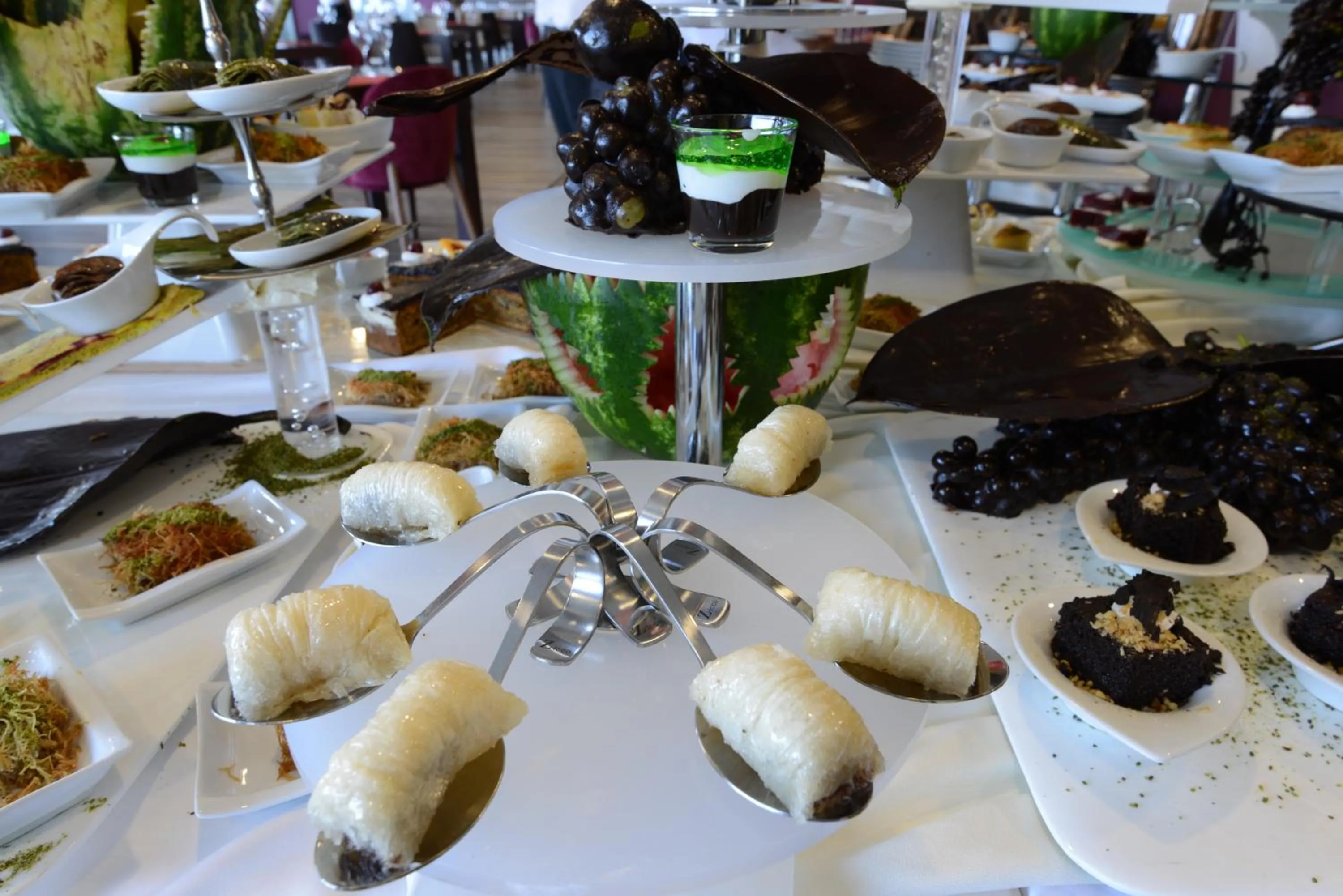 Food in Green Nature Diamond