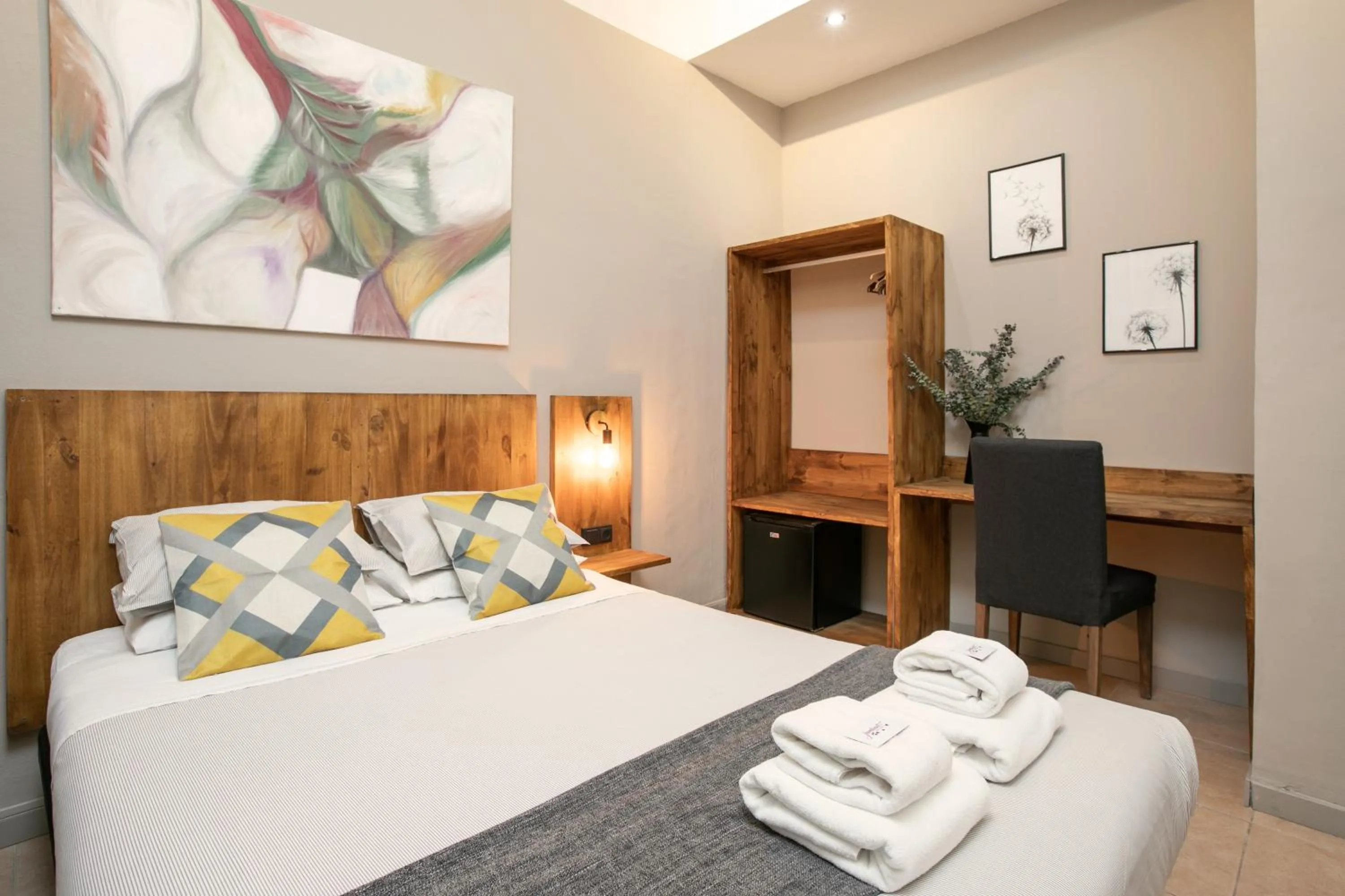 Bed in Jardinets Guest House