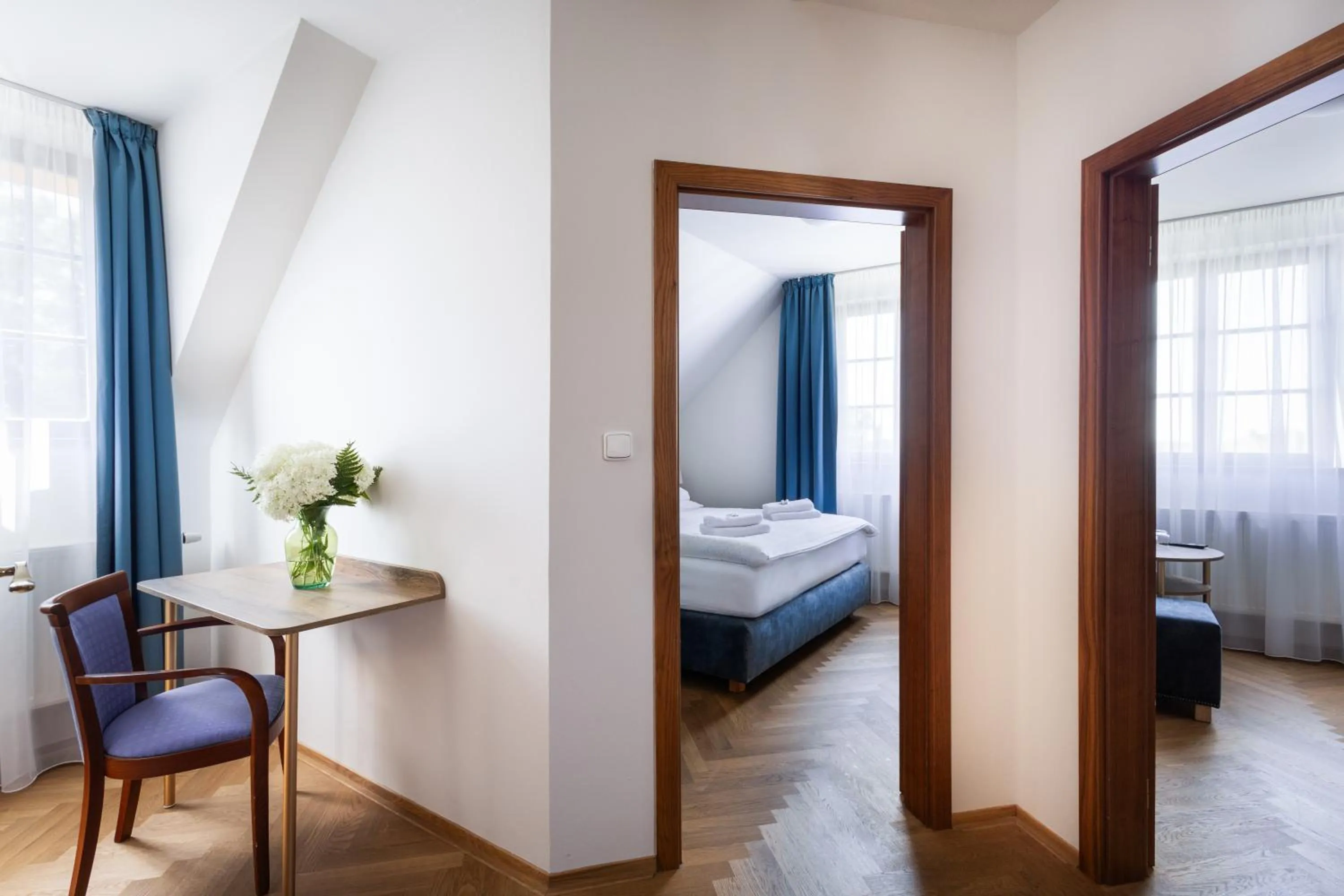 furniture, Bed in Hotel Tanzberg Mikulov