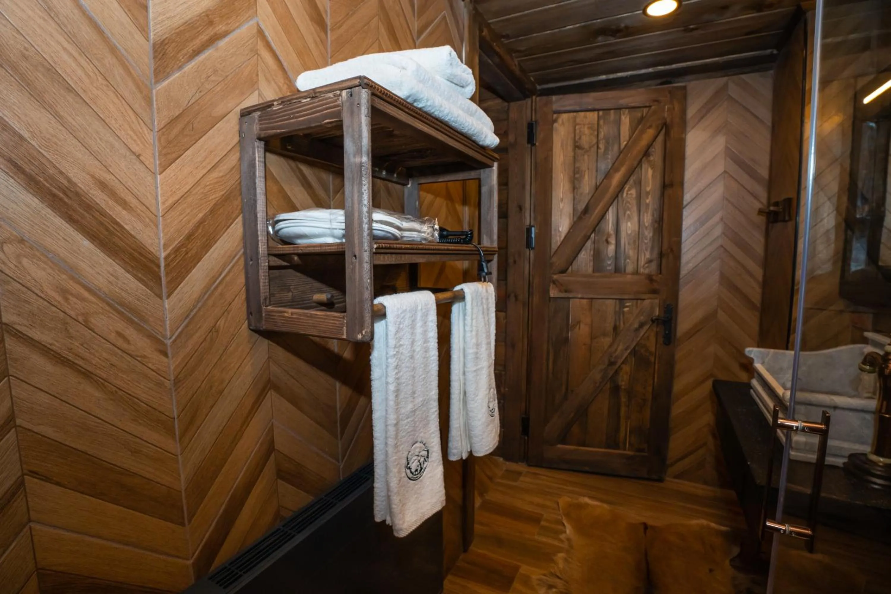 Bed in Bİ ABANT MASALI VİLLAGE HOTEL