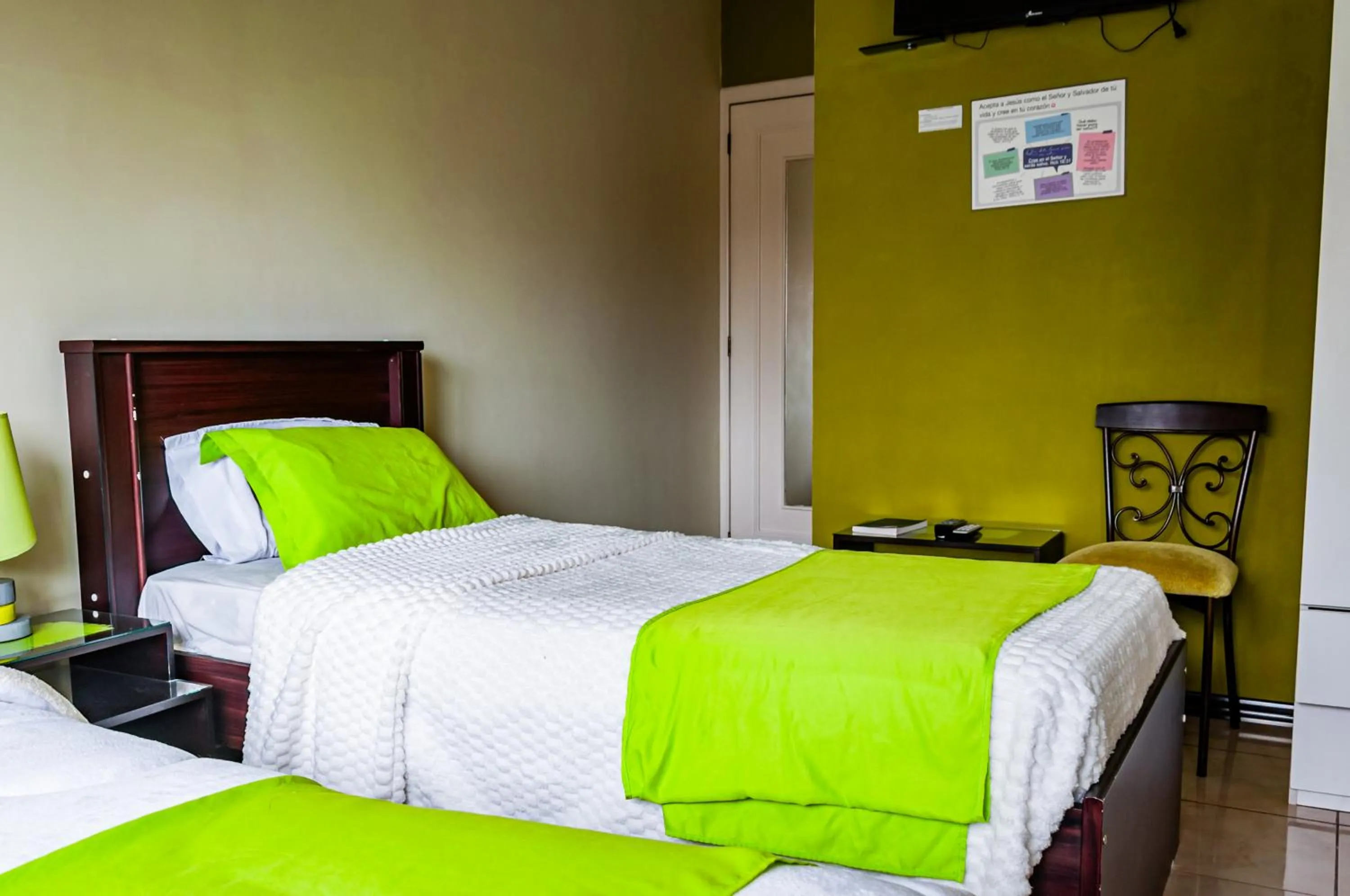 Bed in Hotel Las Gardenias