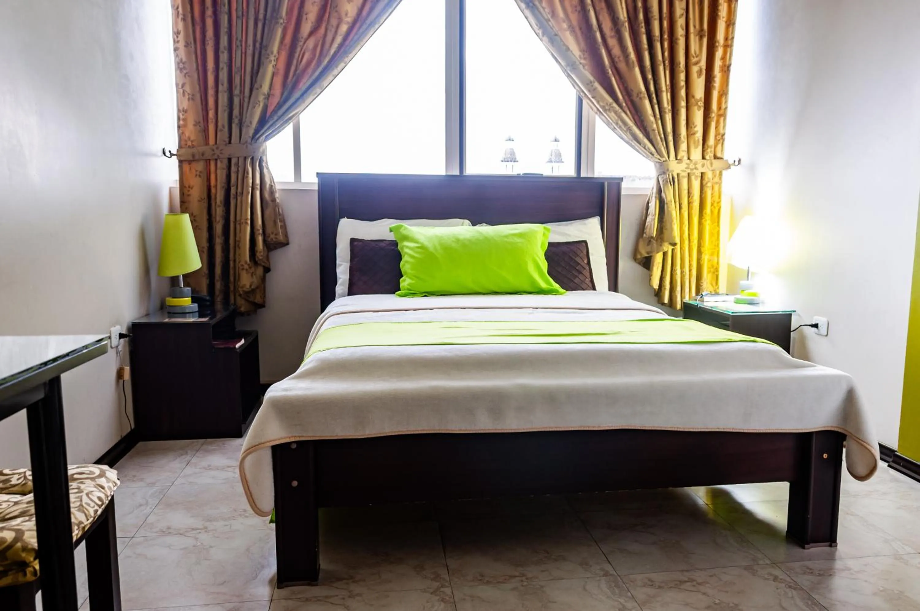 Bed in Hotel Las Gardenias