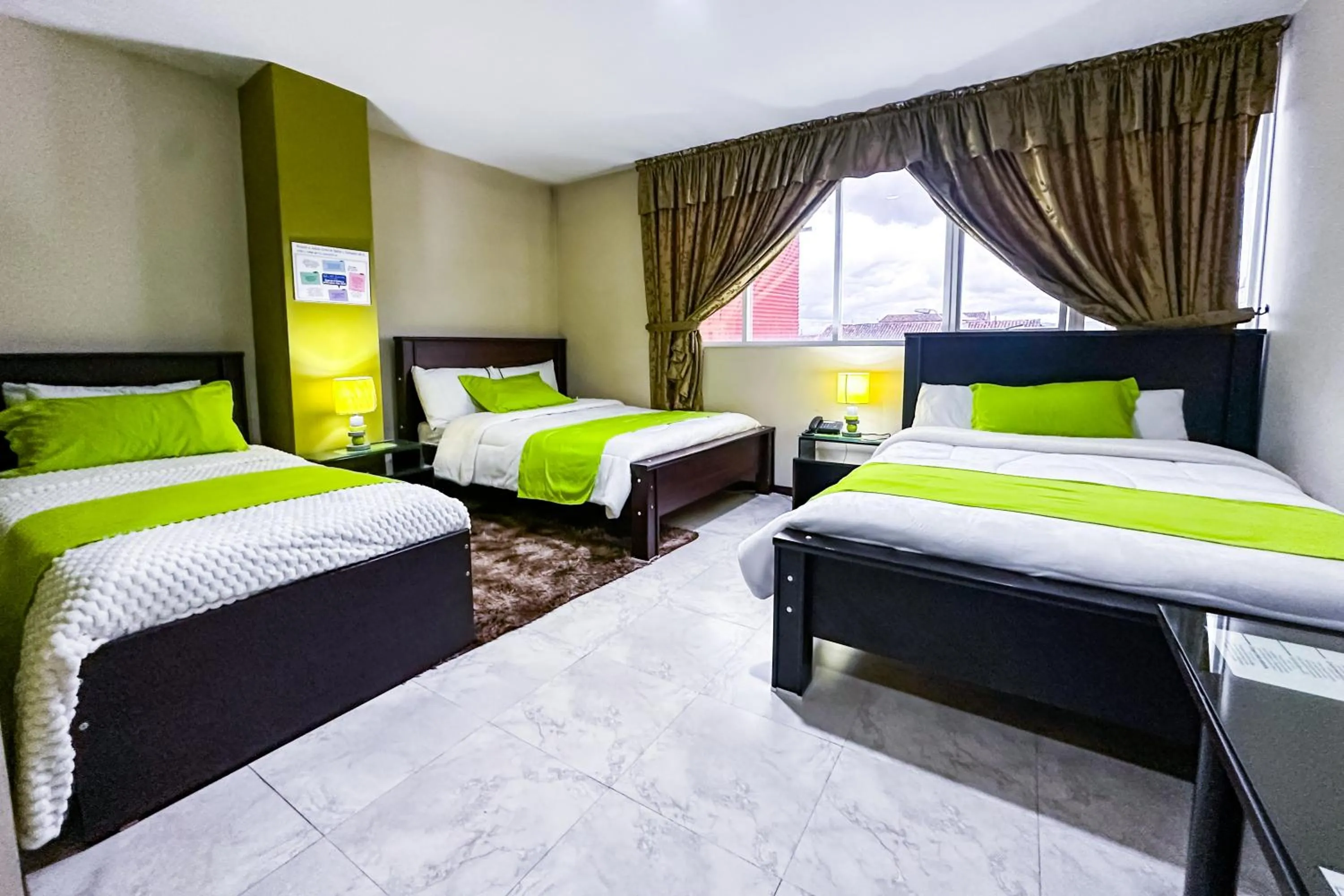 Bed in Hotel Las Gardenias