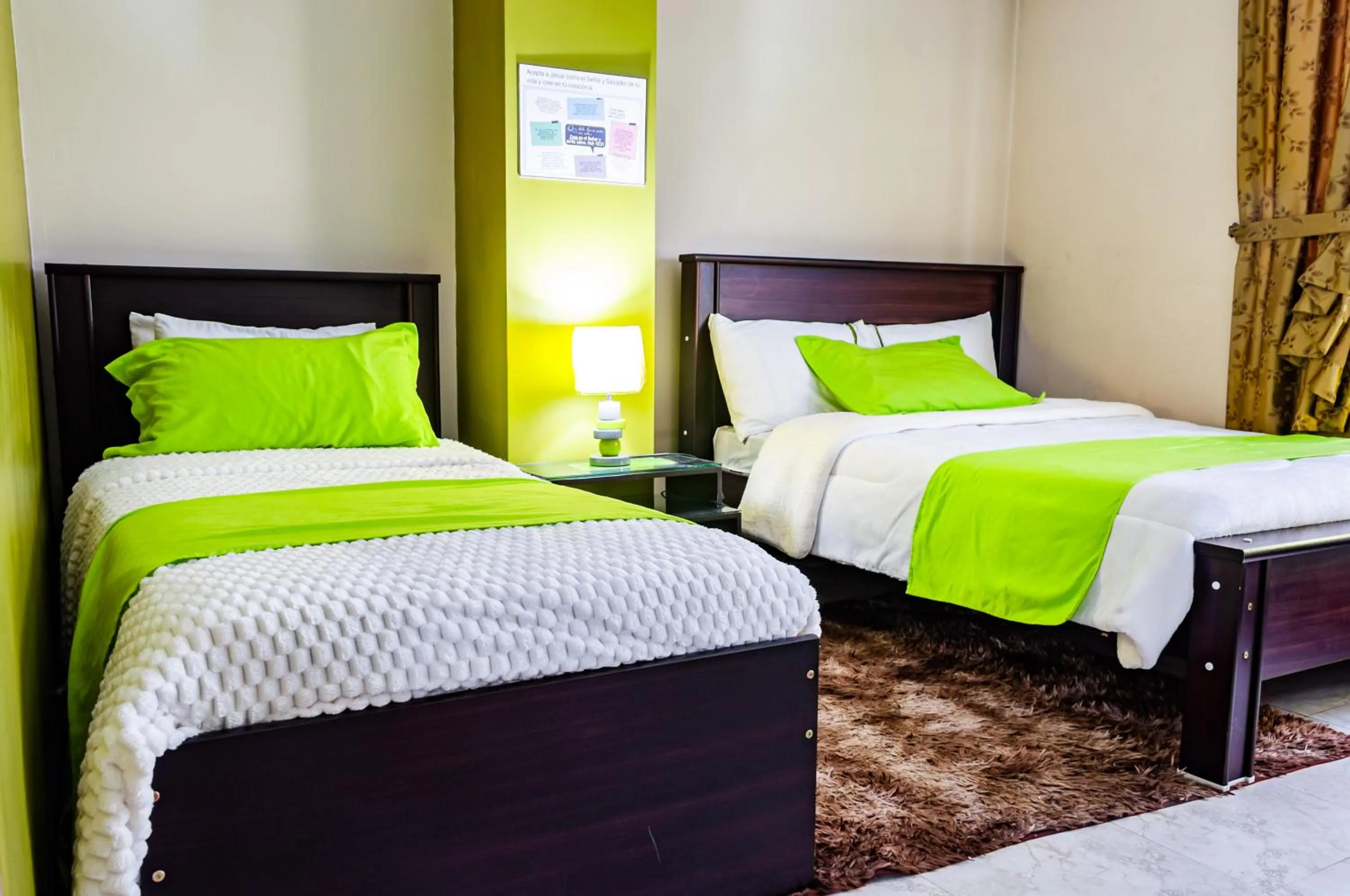 Bed in Hotel Las Gardenias