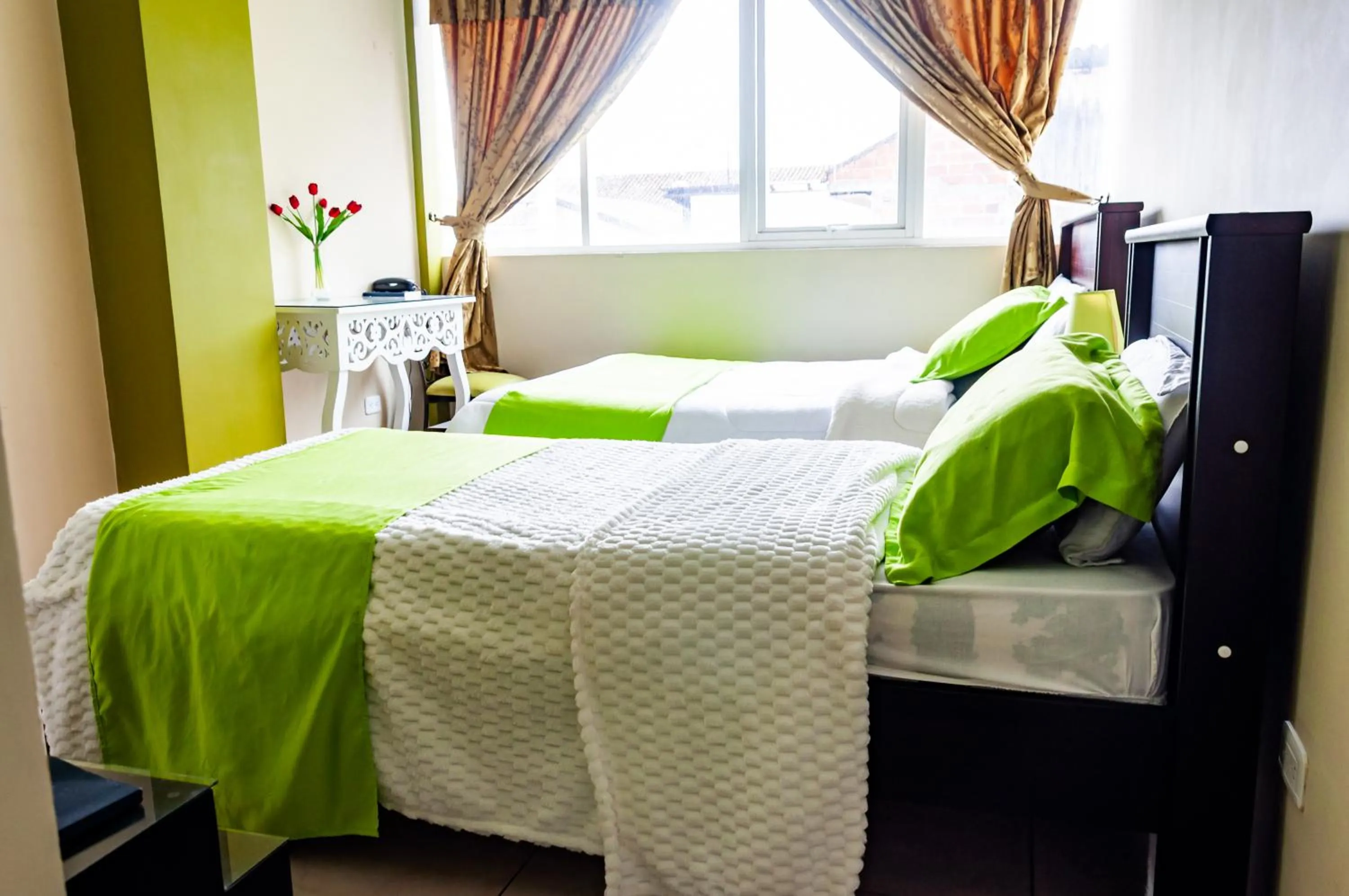 Bed in Hotel Las Gardenias