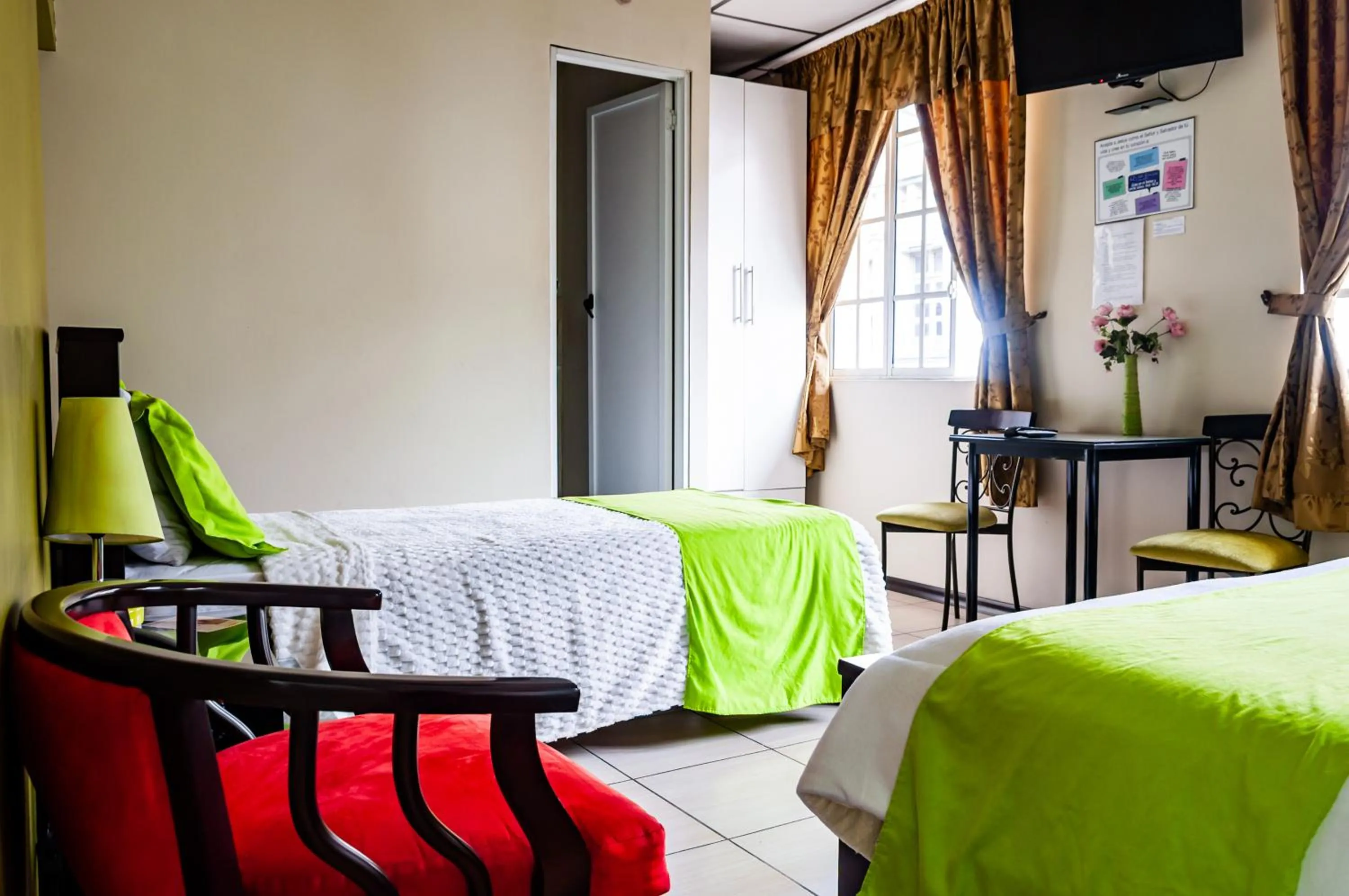 Bed in Hotel Las Gardenias