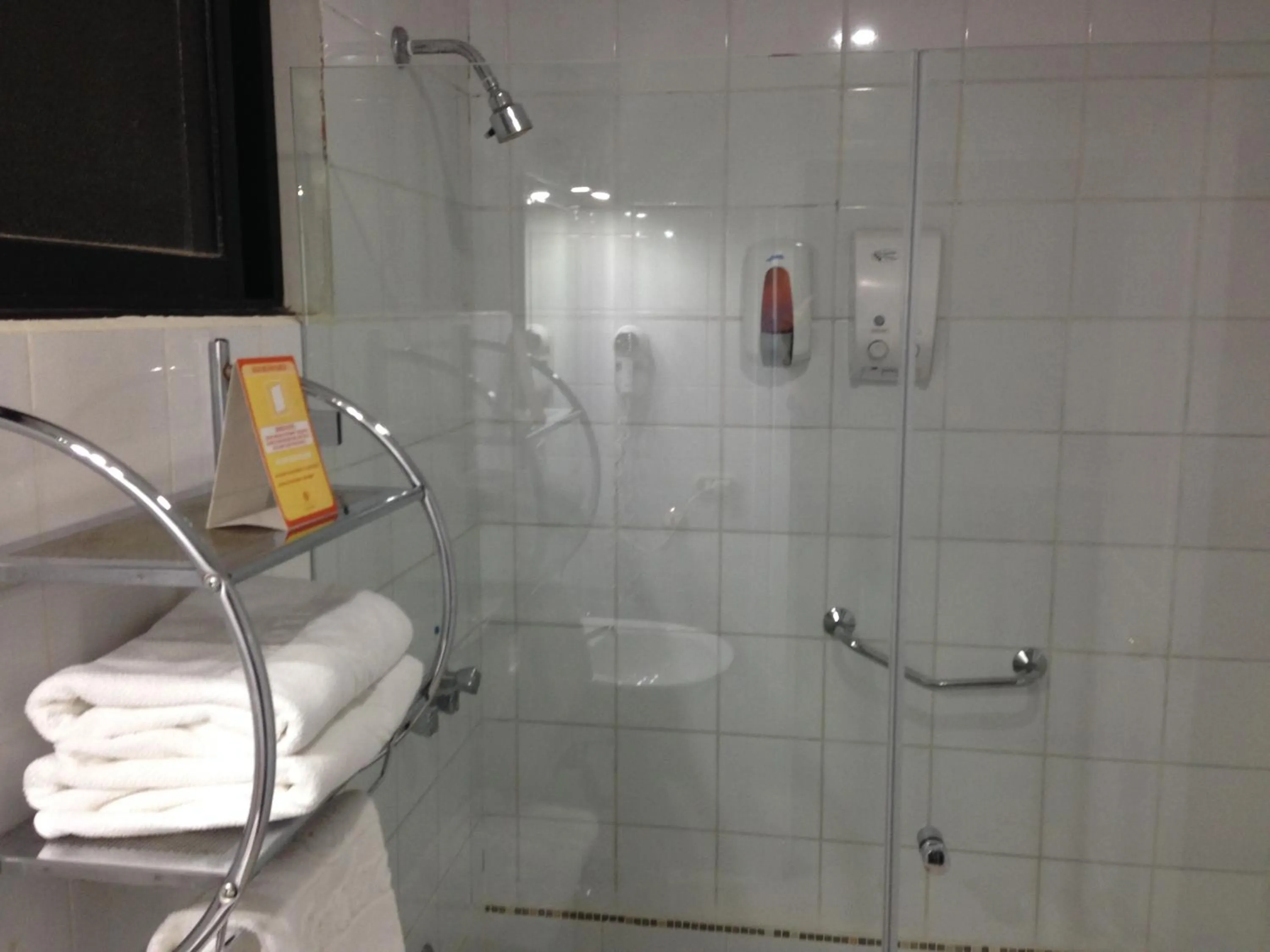 Shower in Hotel Cordero