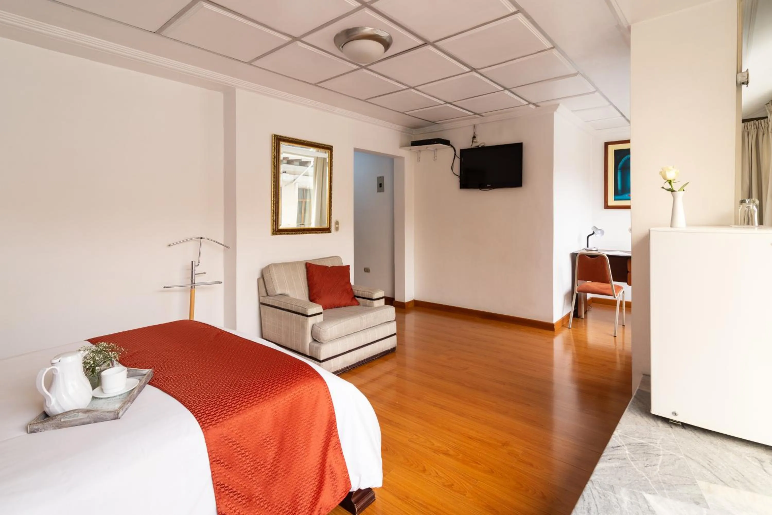 Bedroom, Bed in Hotel Cordero