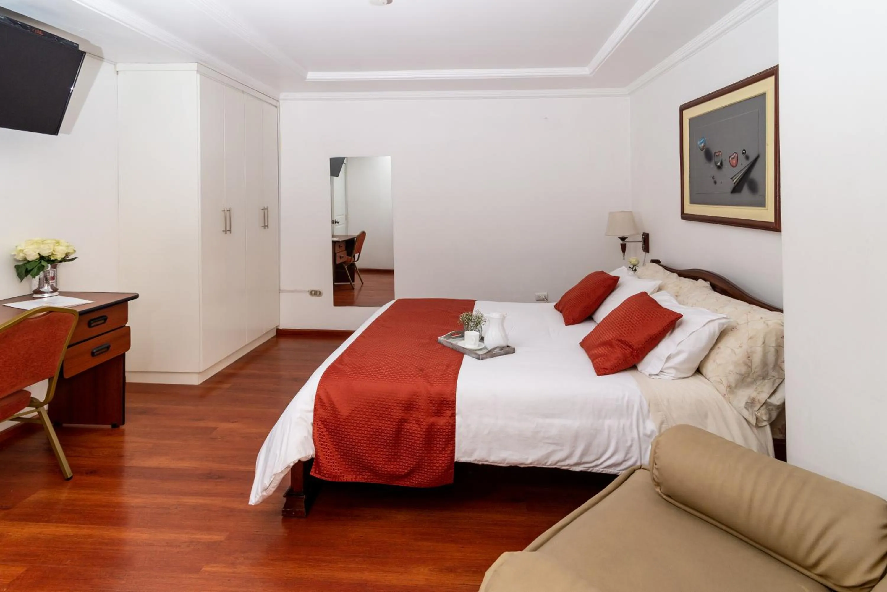 Bedroom, Bed in Hotel Cordero