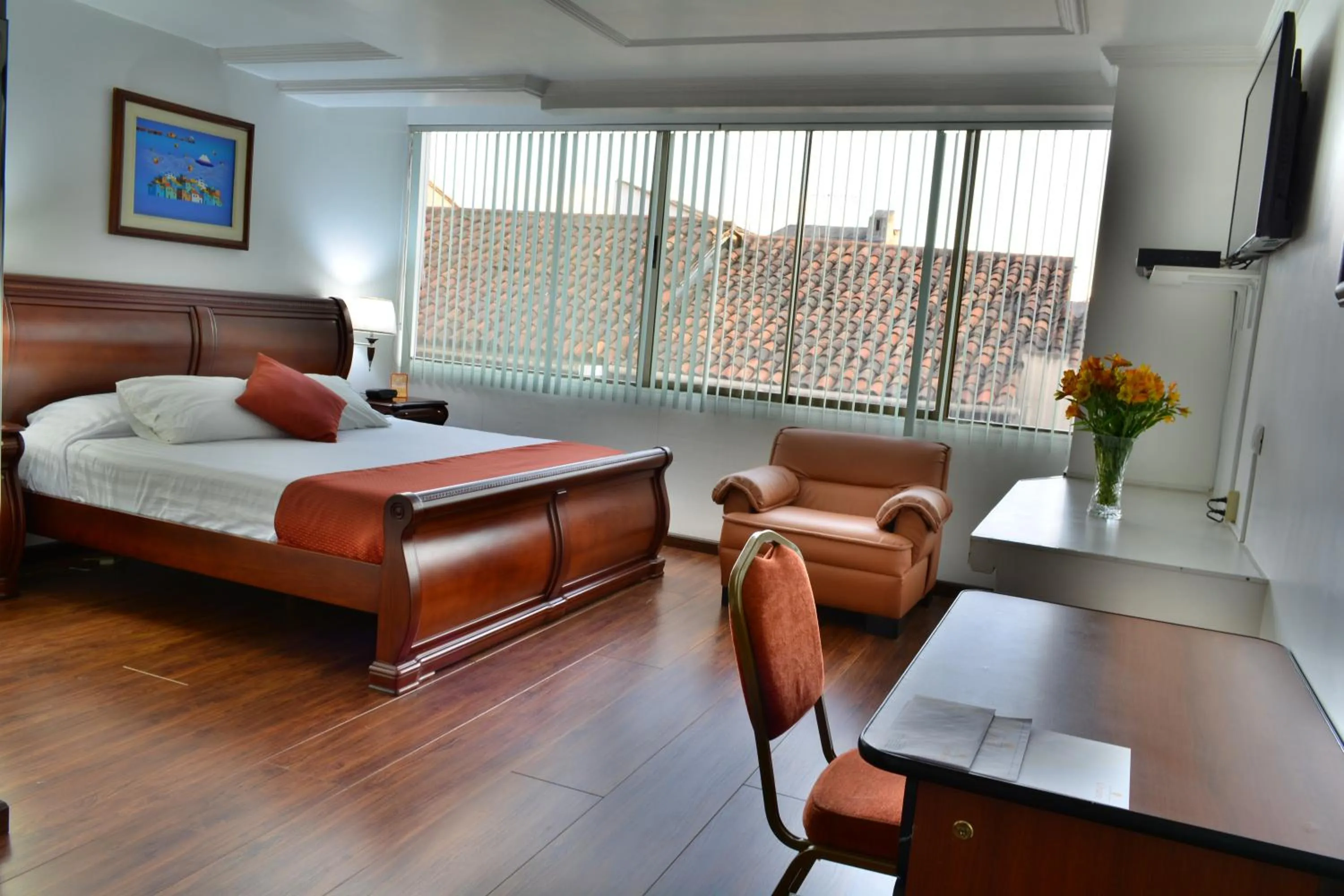 Decorative detail, Bed in Hotel Cordero