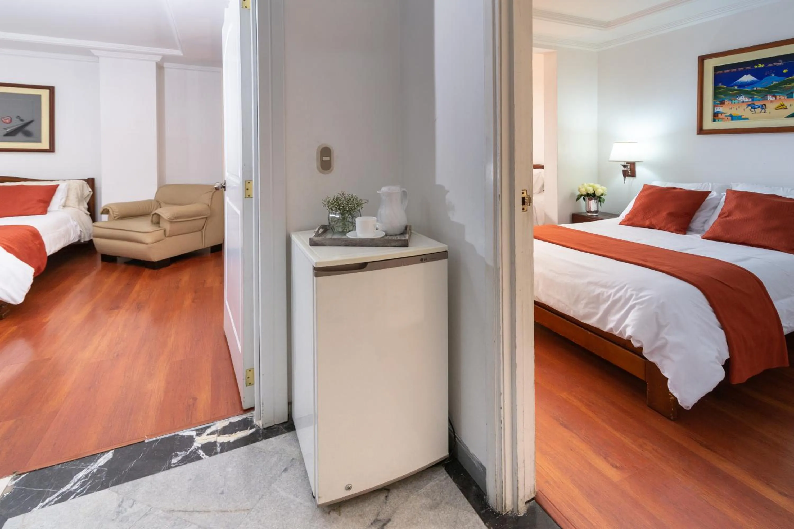 Bedroom, Bed in Hotel Cordero