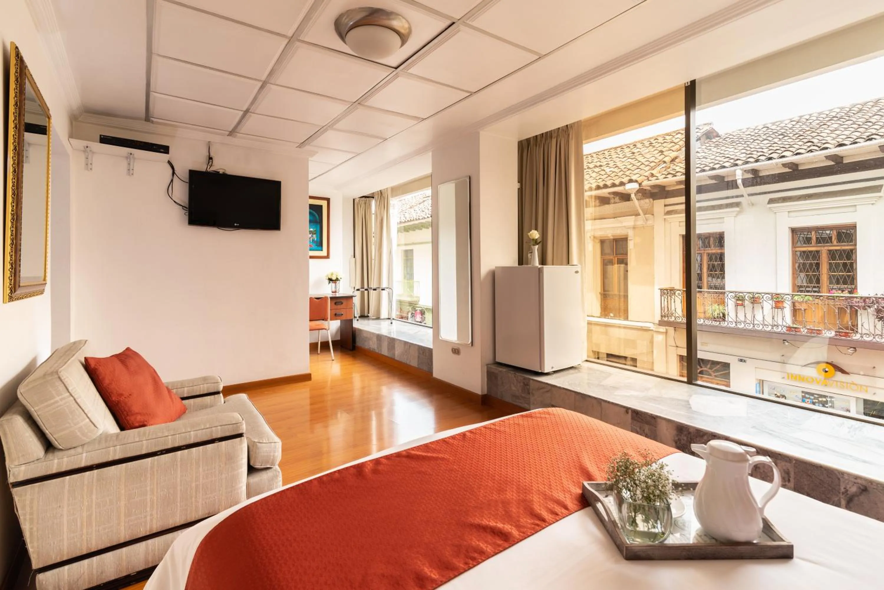 Bedroom, Bed in Hotel Cordero