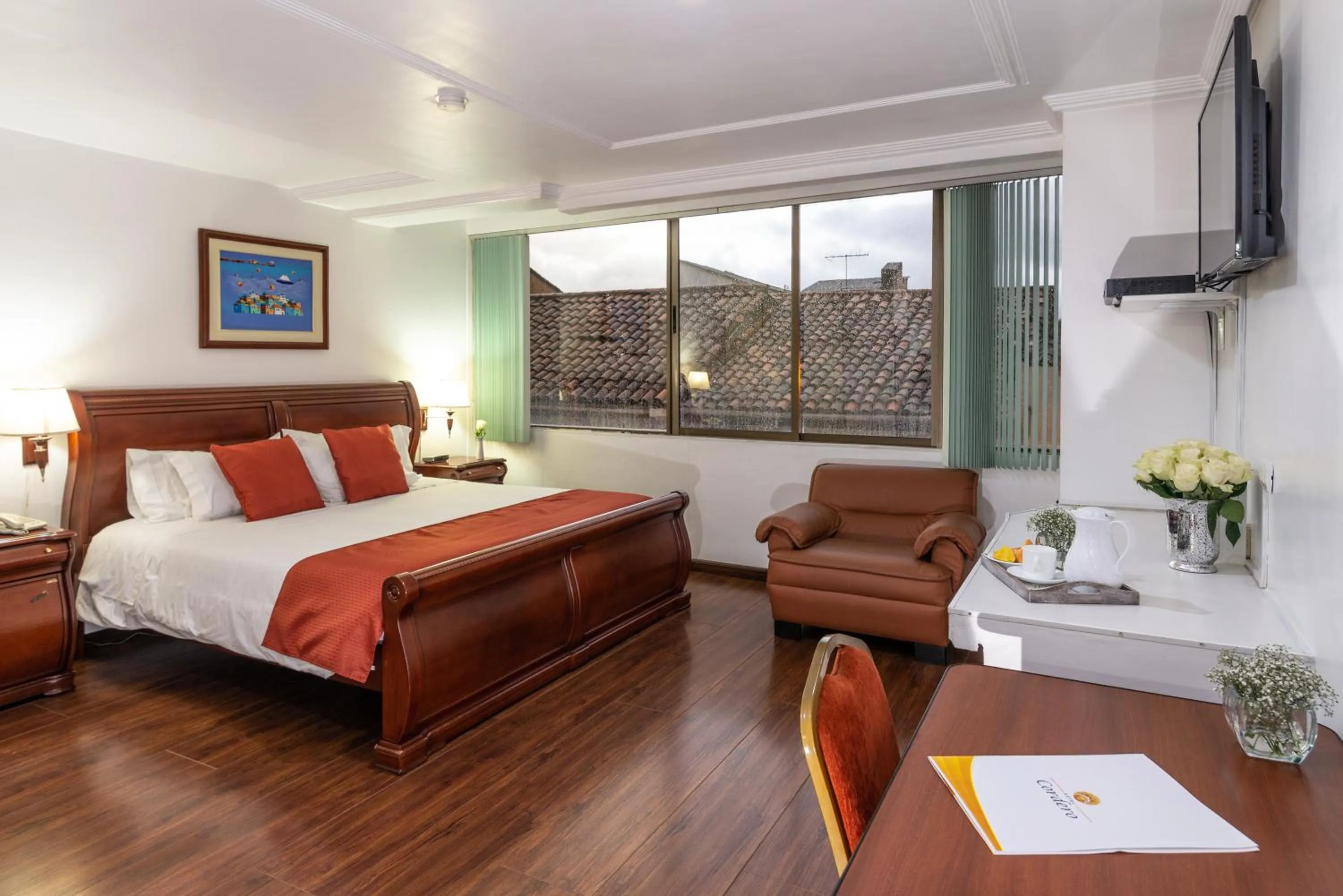 Bedroom, Bed in Hotel Cordero