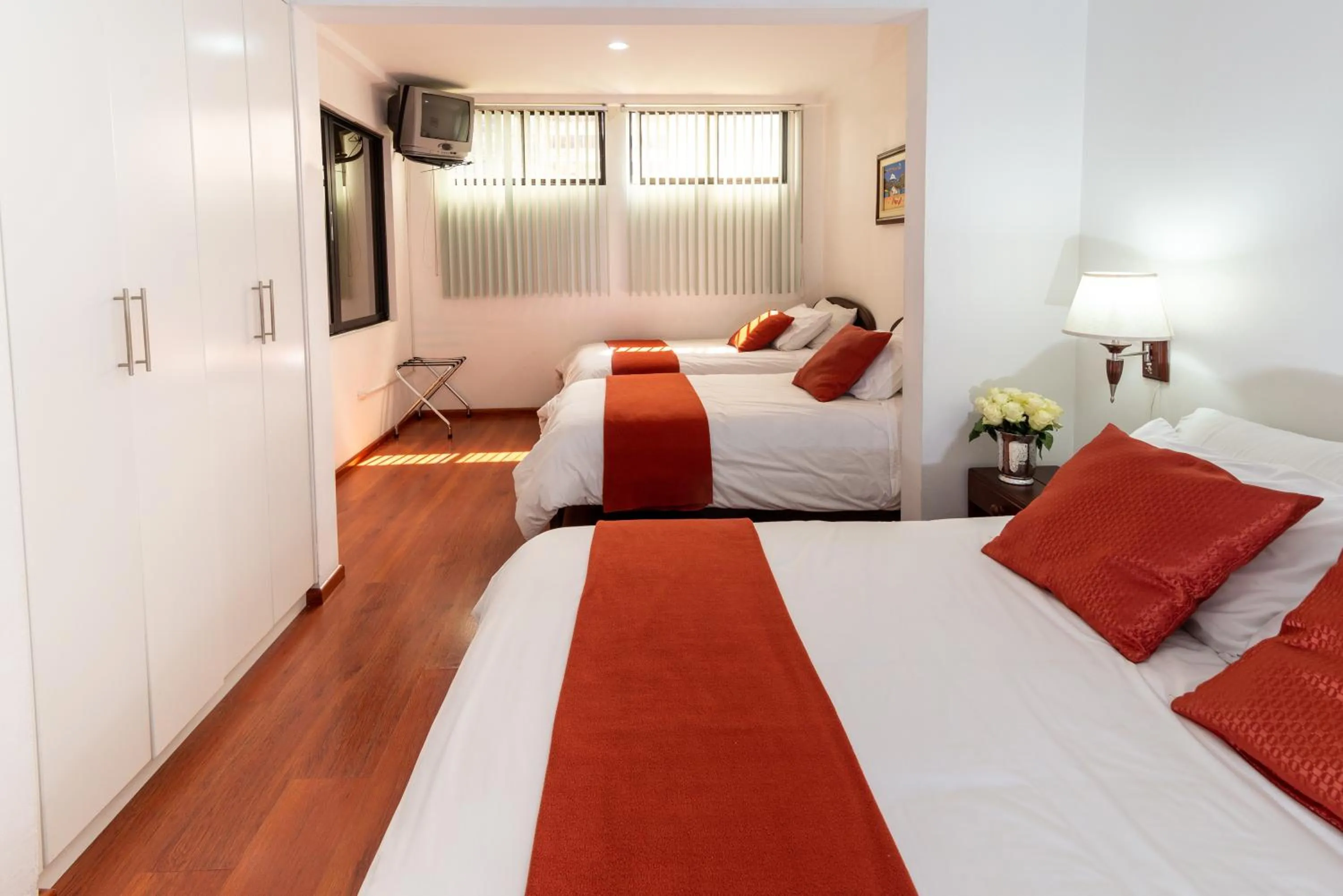 Bed in Hotel Cordero