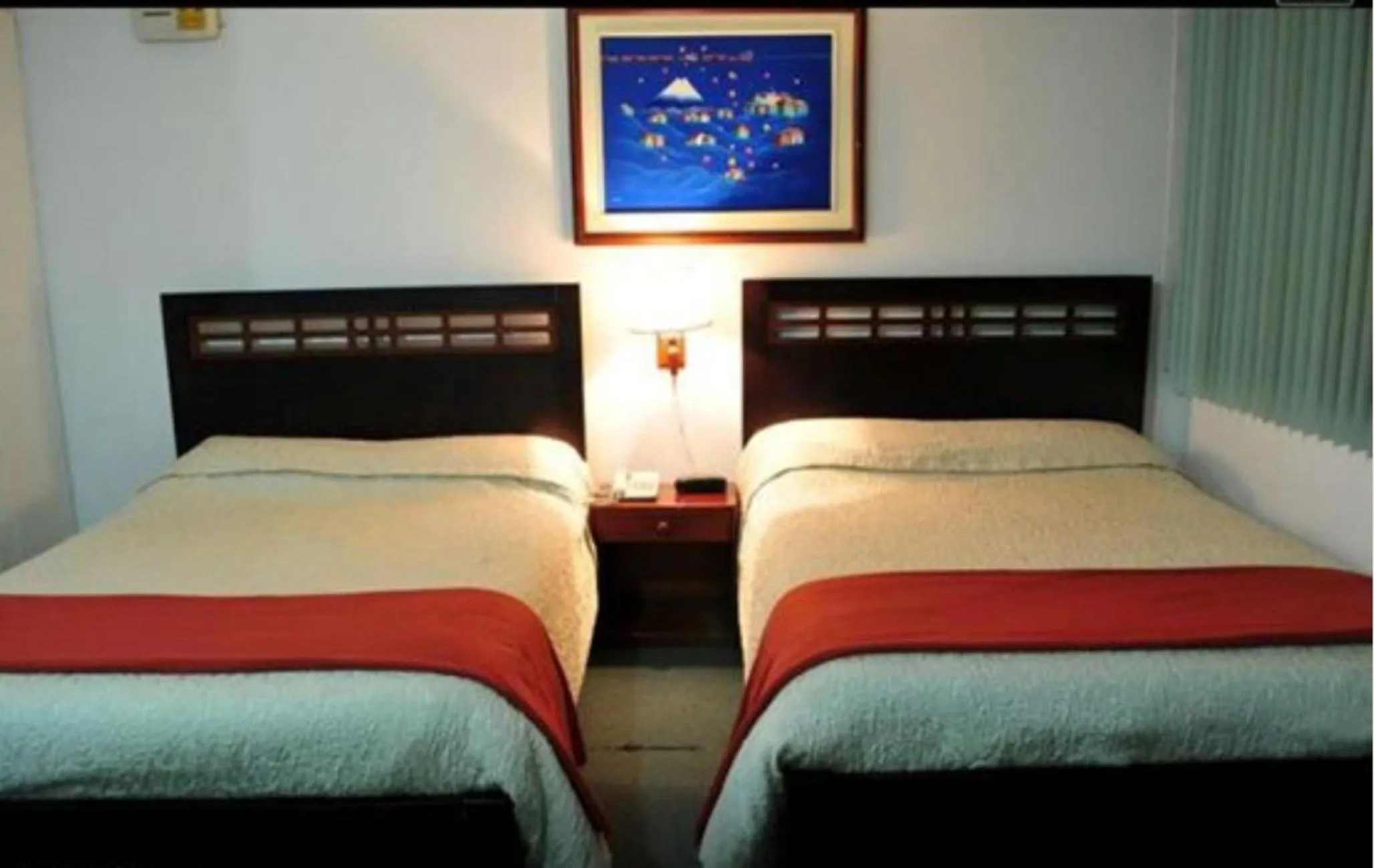 Bed in Hotel Cordero