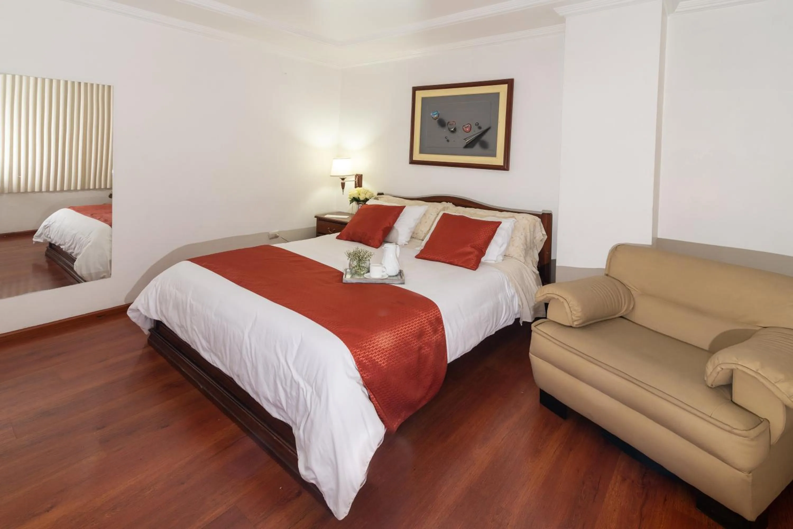 Bedroom, Bed in Hotel Cordero