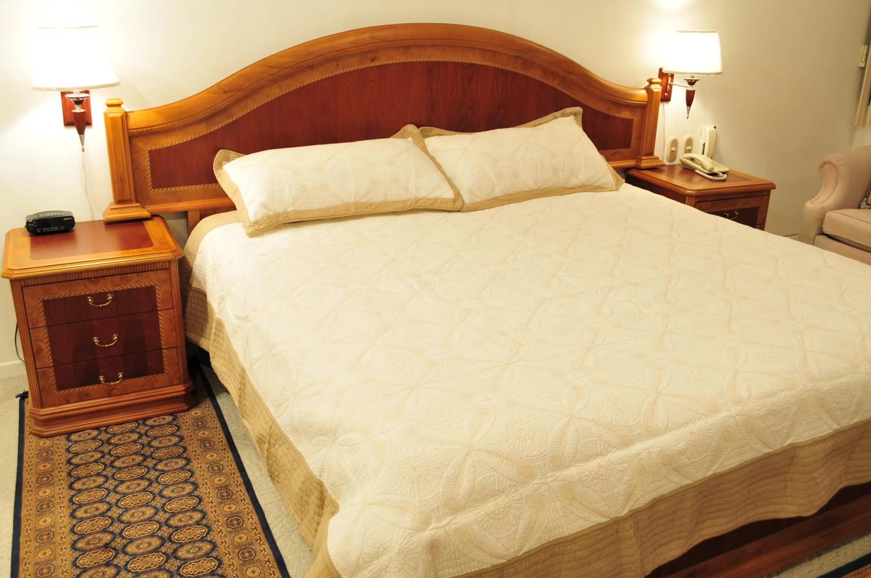 Bed in Hotel Cordero