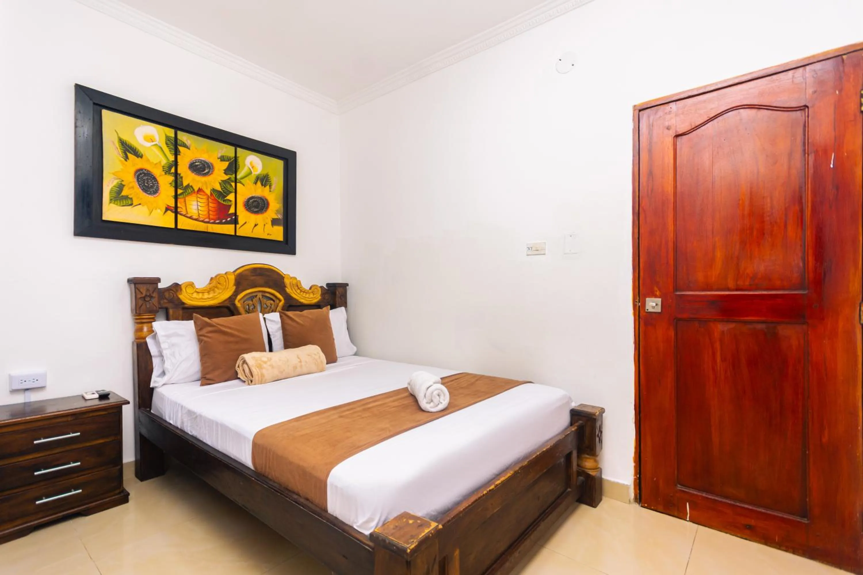 Bedroom, Bed in Hotel Med Cartagena