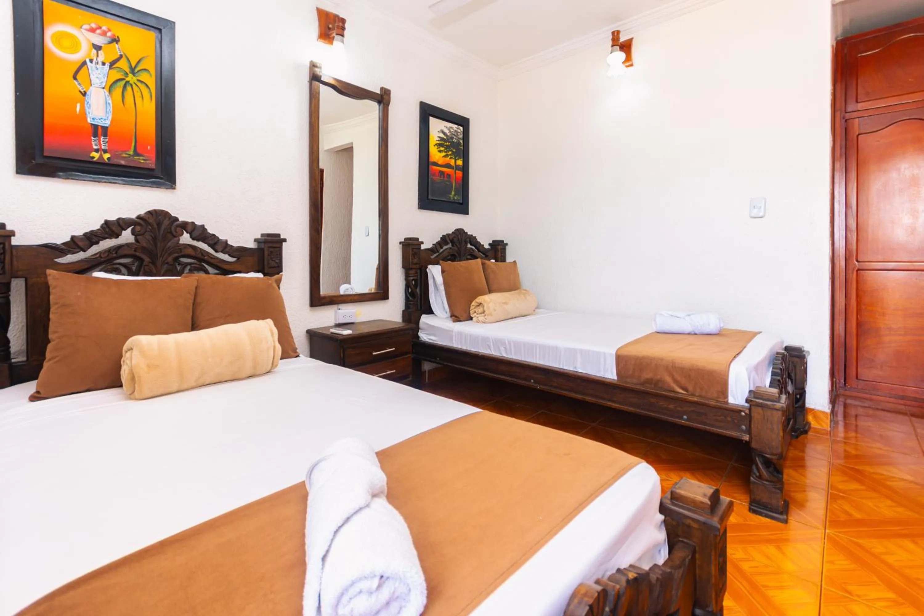 Bed in Hotel Med Cartagena