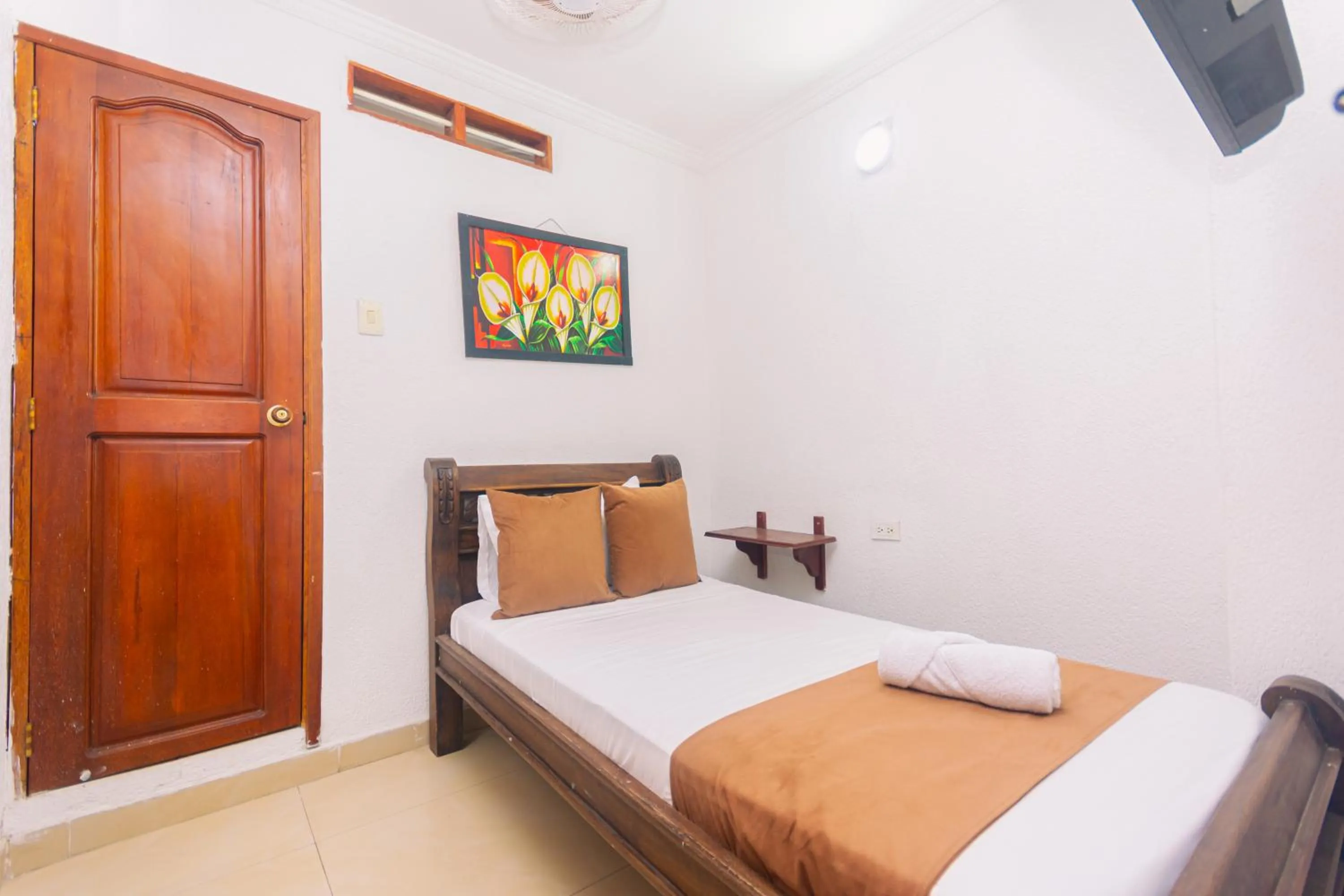 Bedroom, Bed in Hotel Med Cartagena