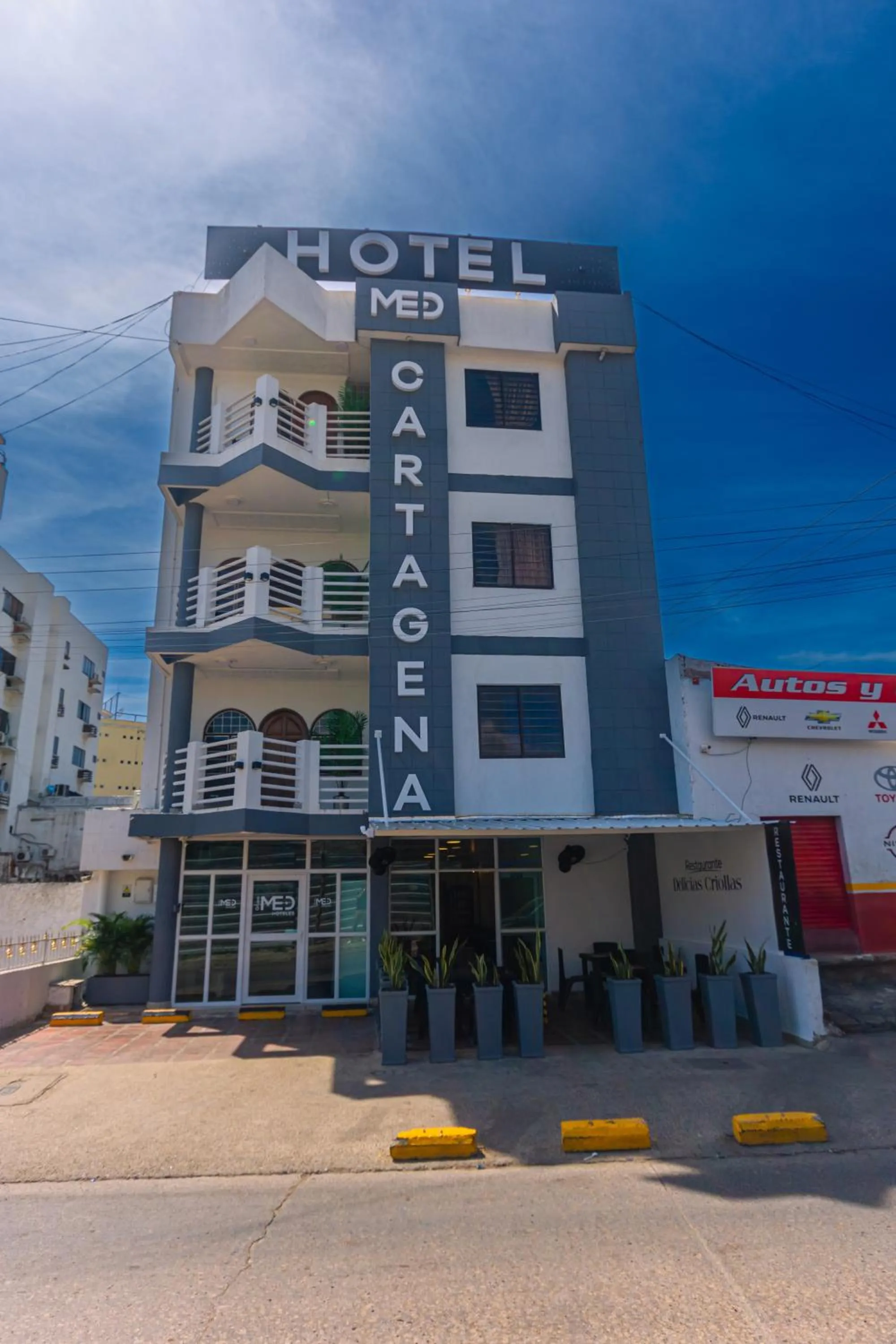 Facade/entrance in Hotel Med Cartagena