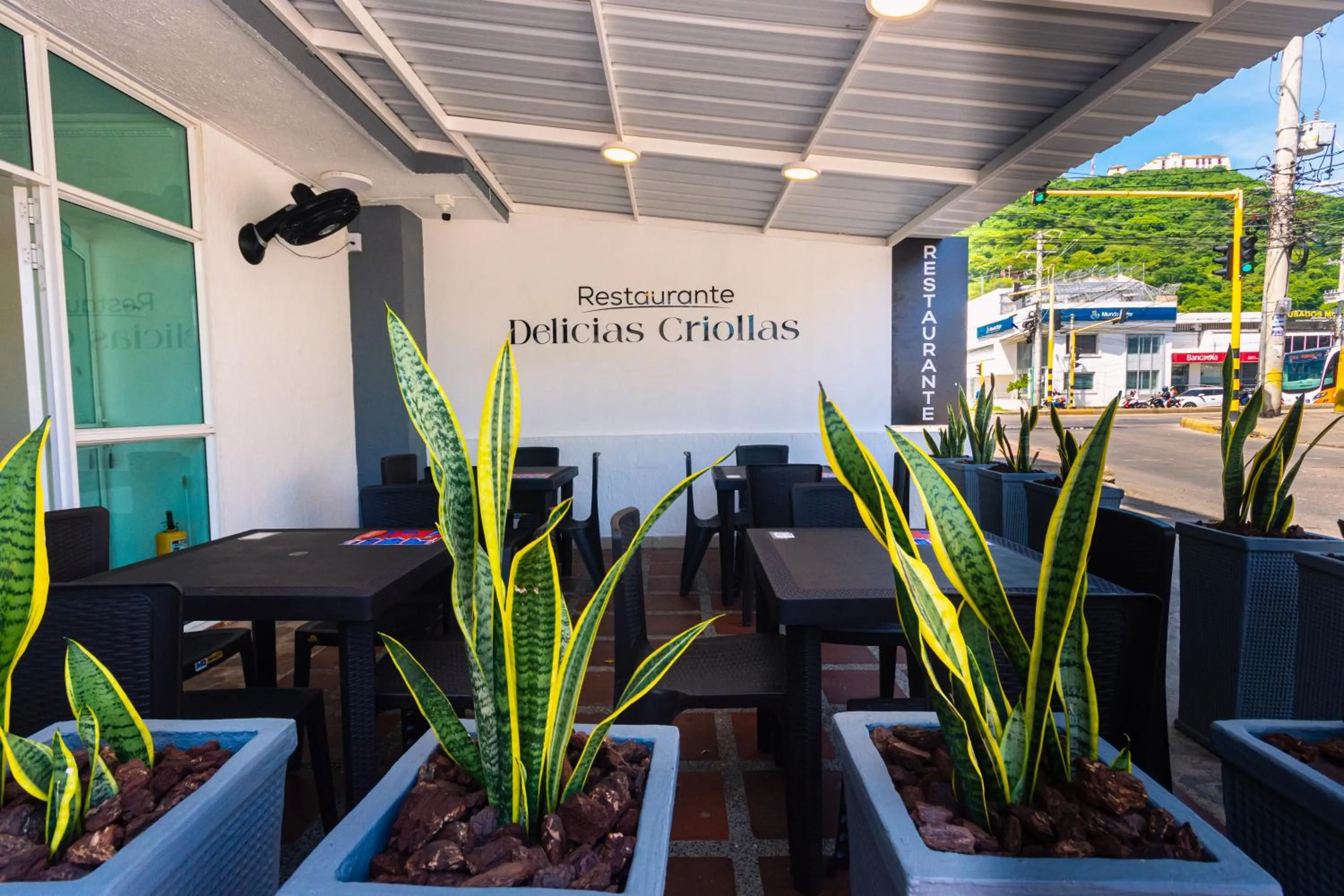 Restaurant/places to eat in Hotel Med Cartagena