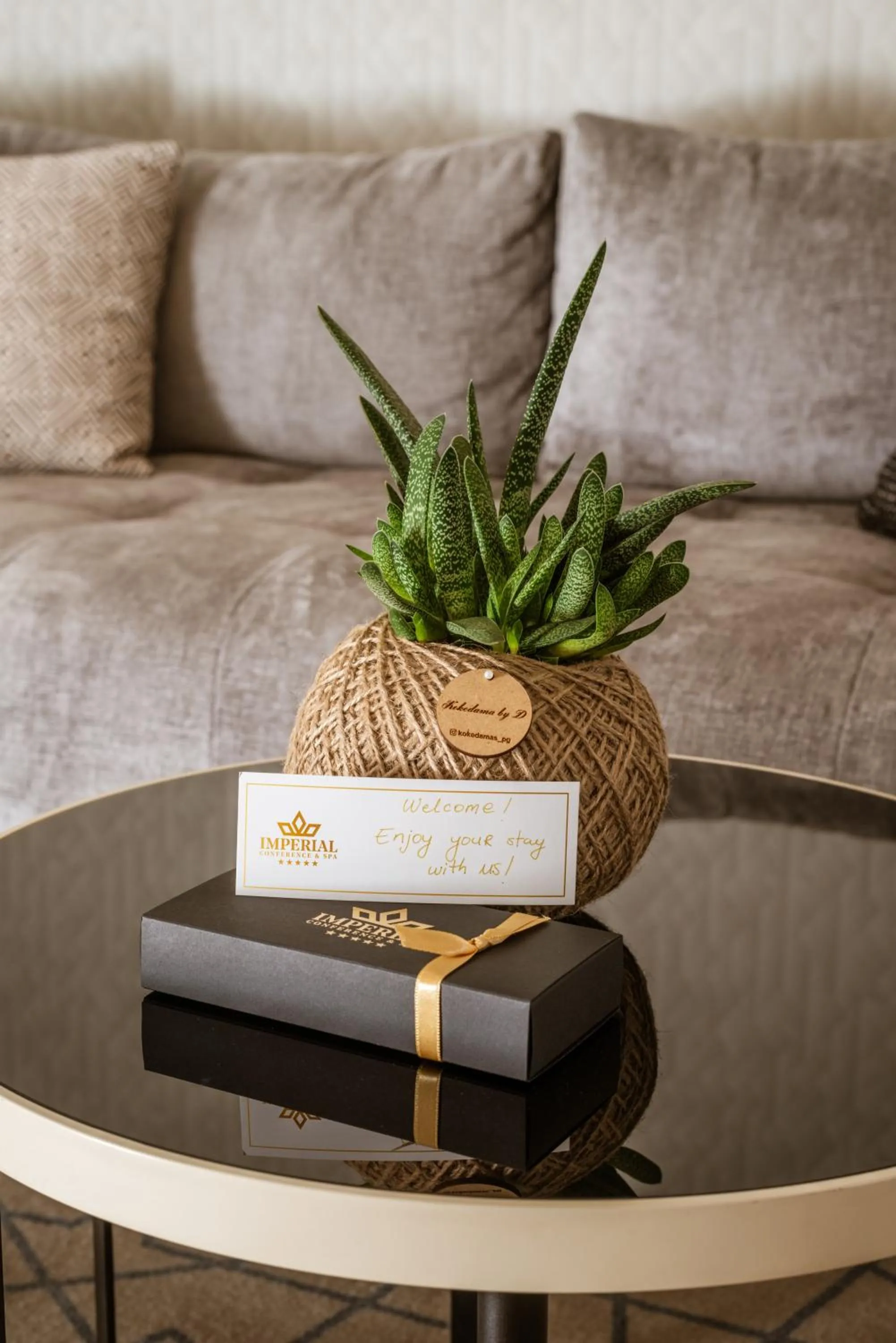 Seating area in Hotel Imperial Conference & Spa