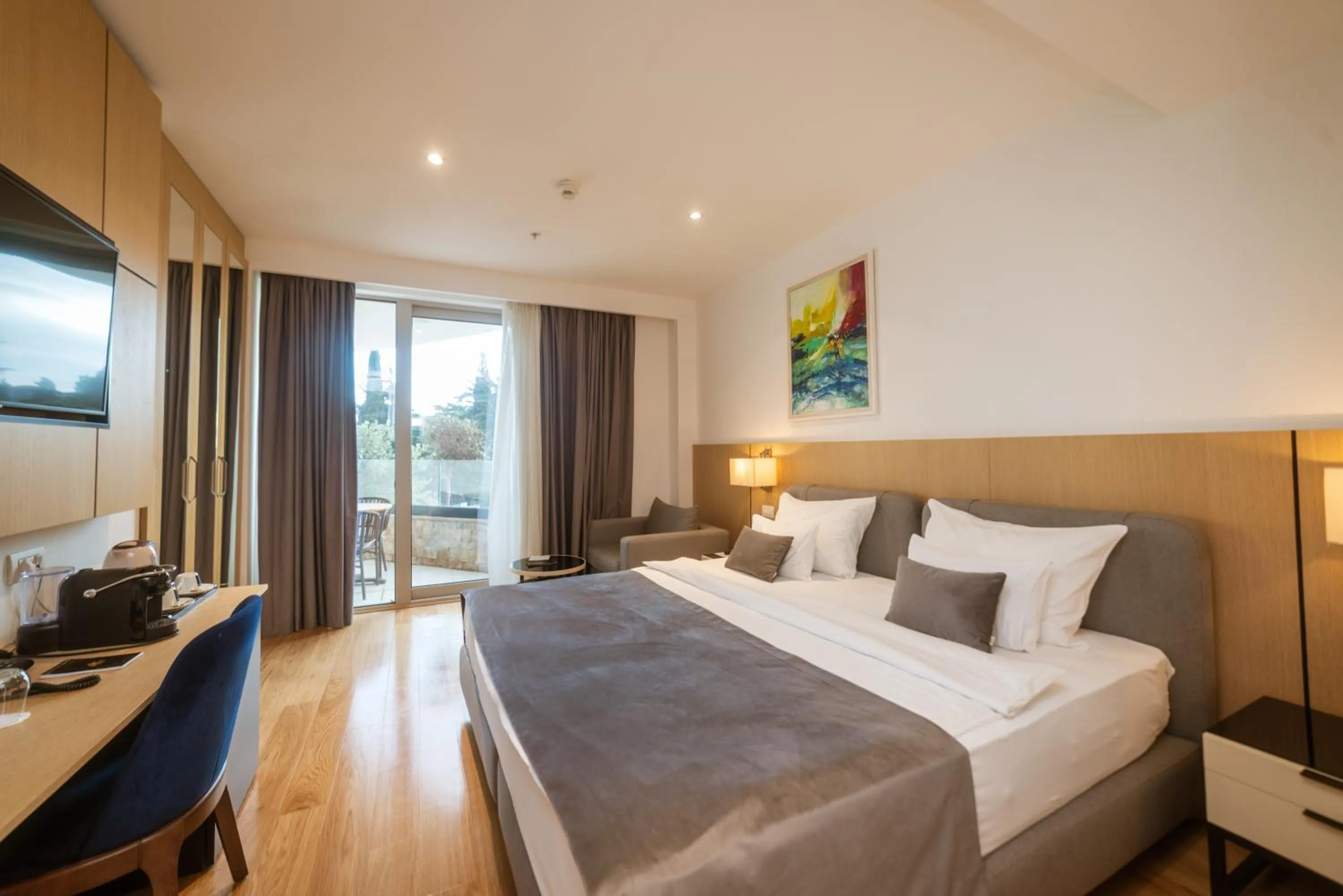 Bed in Hotel Imperial Conference & Spa