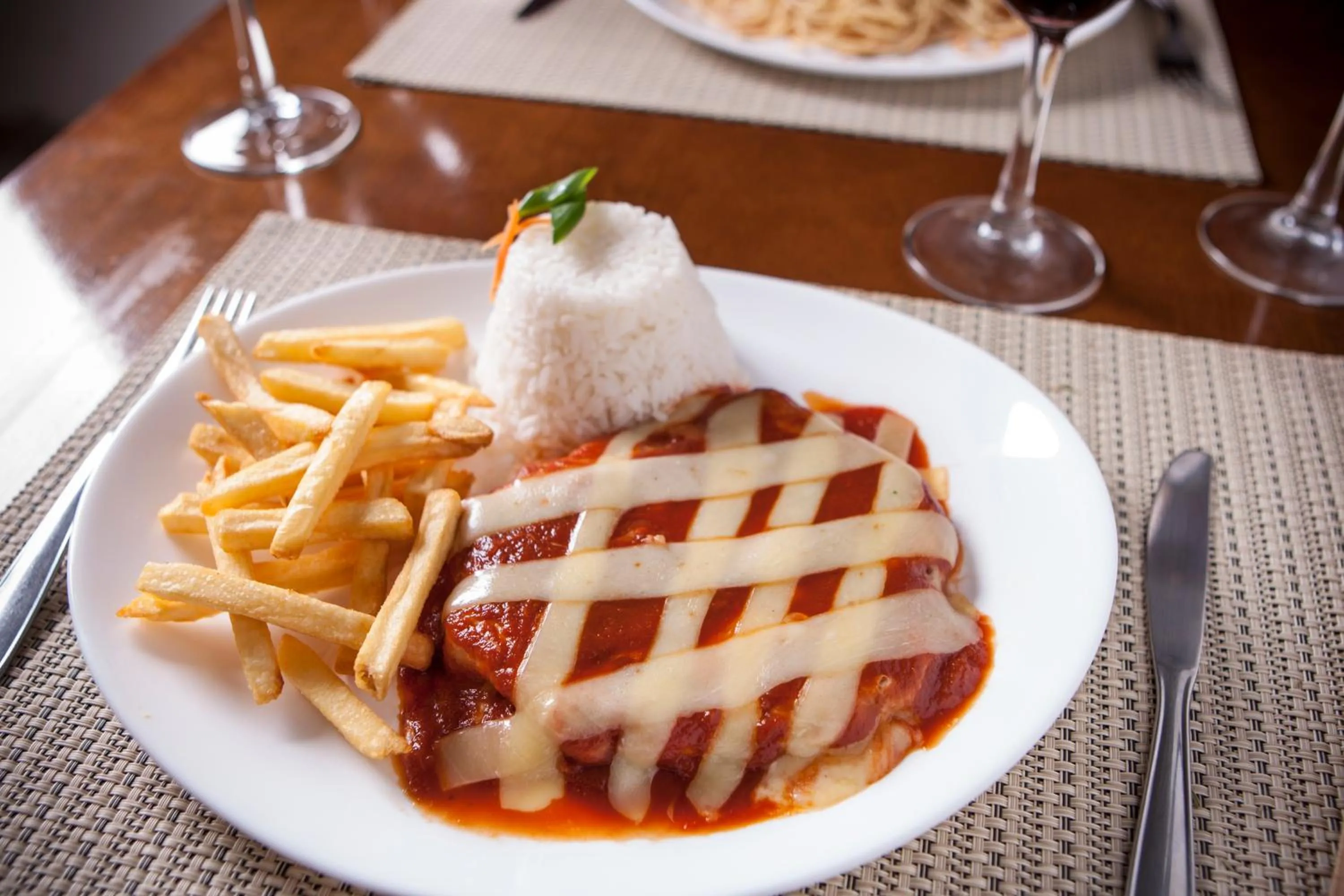 Food and drinks in Hotel Arujá