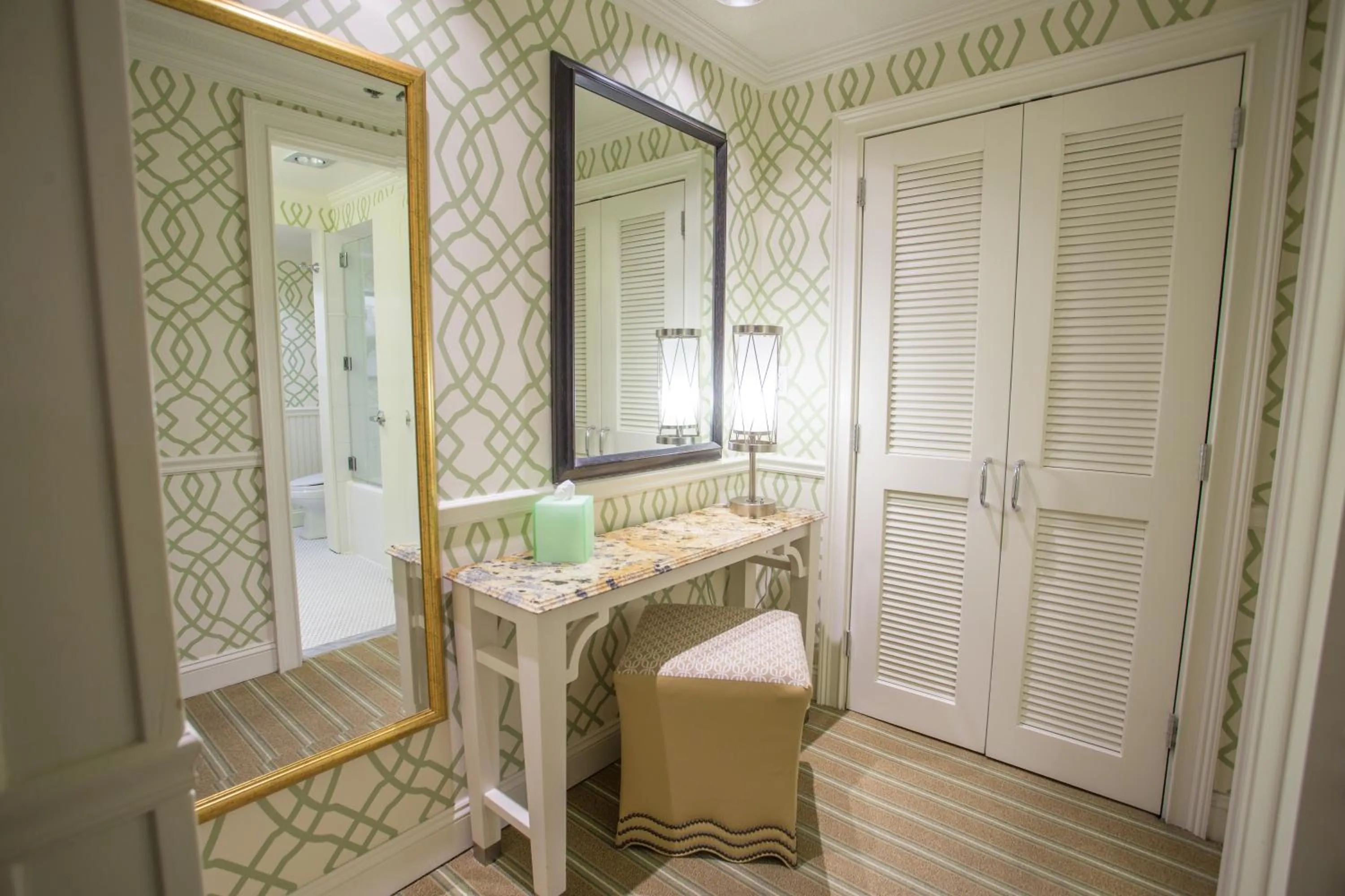 Decorative detail in The Mansion at Ocean Edge Resort & Golf Club