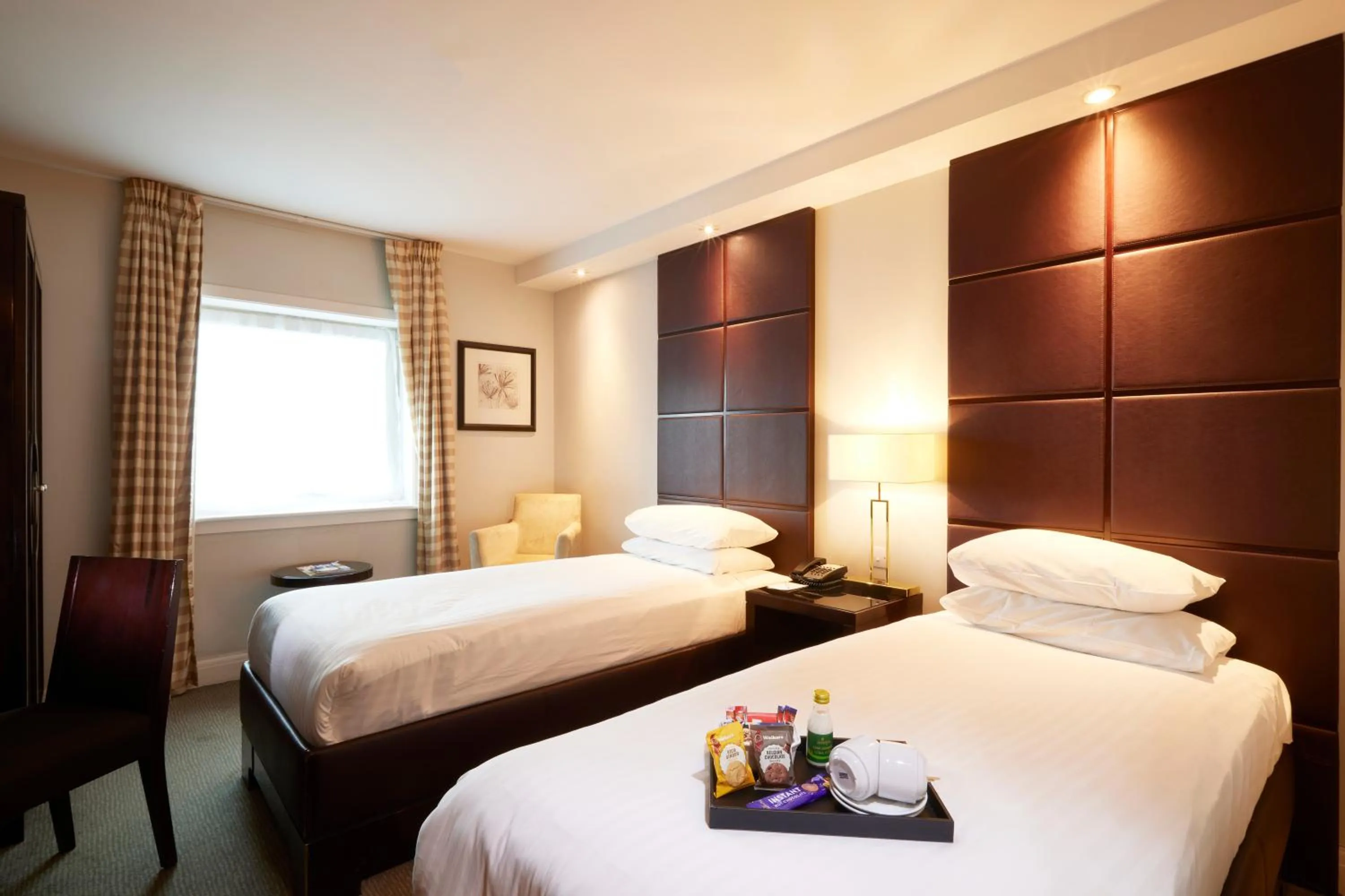 Bed in Millennium & Copthorne Hotels at Chelsea Football Club