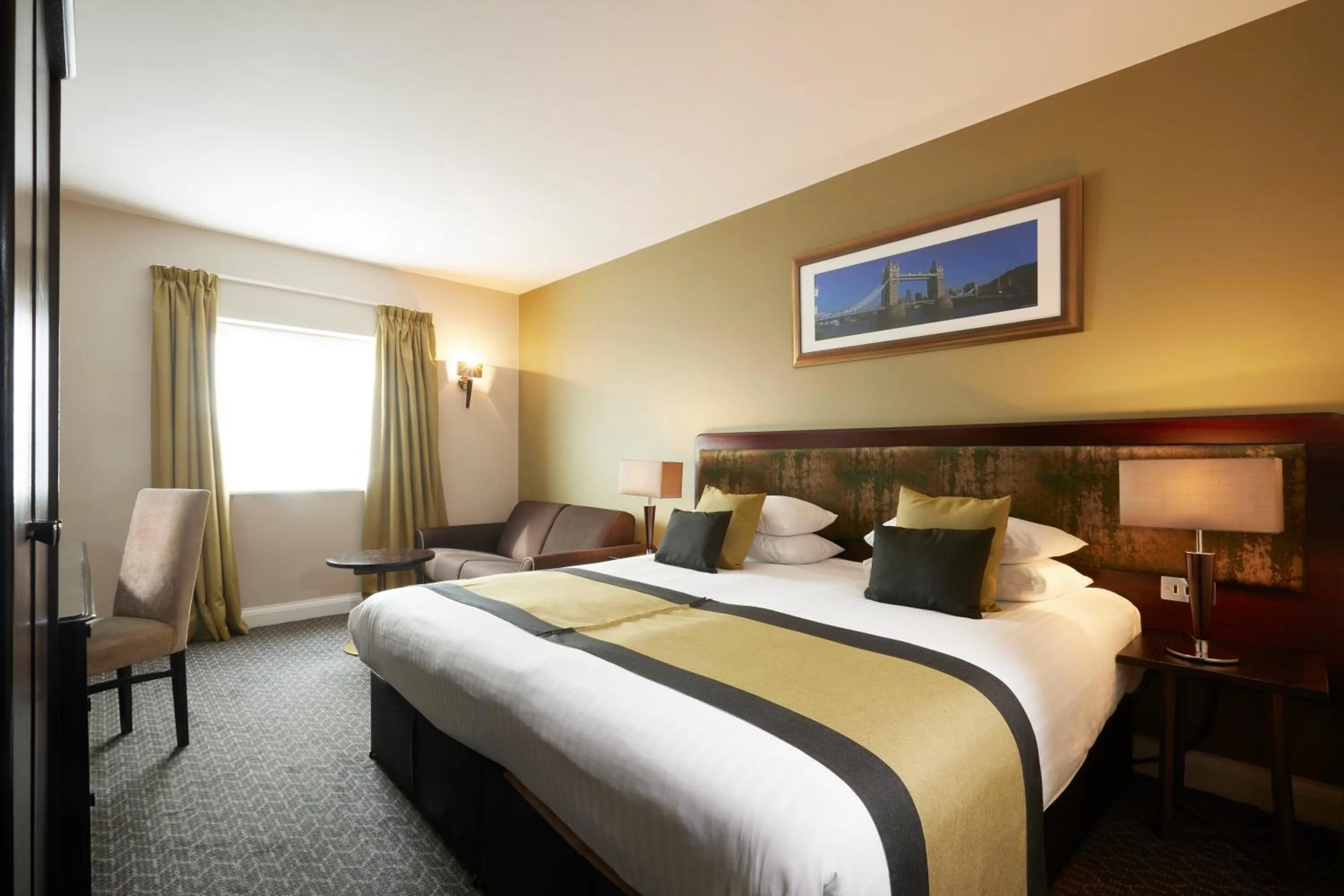 Photo of the whole room, Bed in Millennium & Copthorne Hotels at Chelsea Football Club