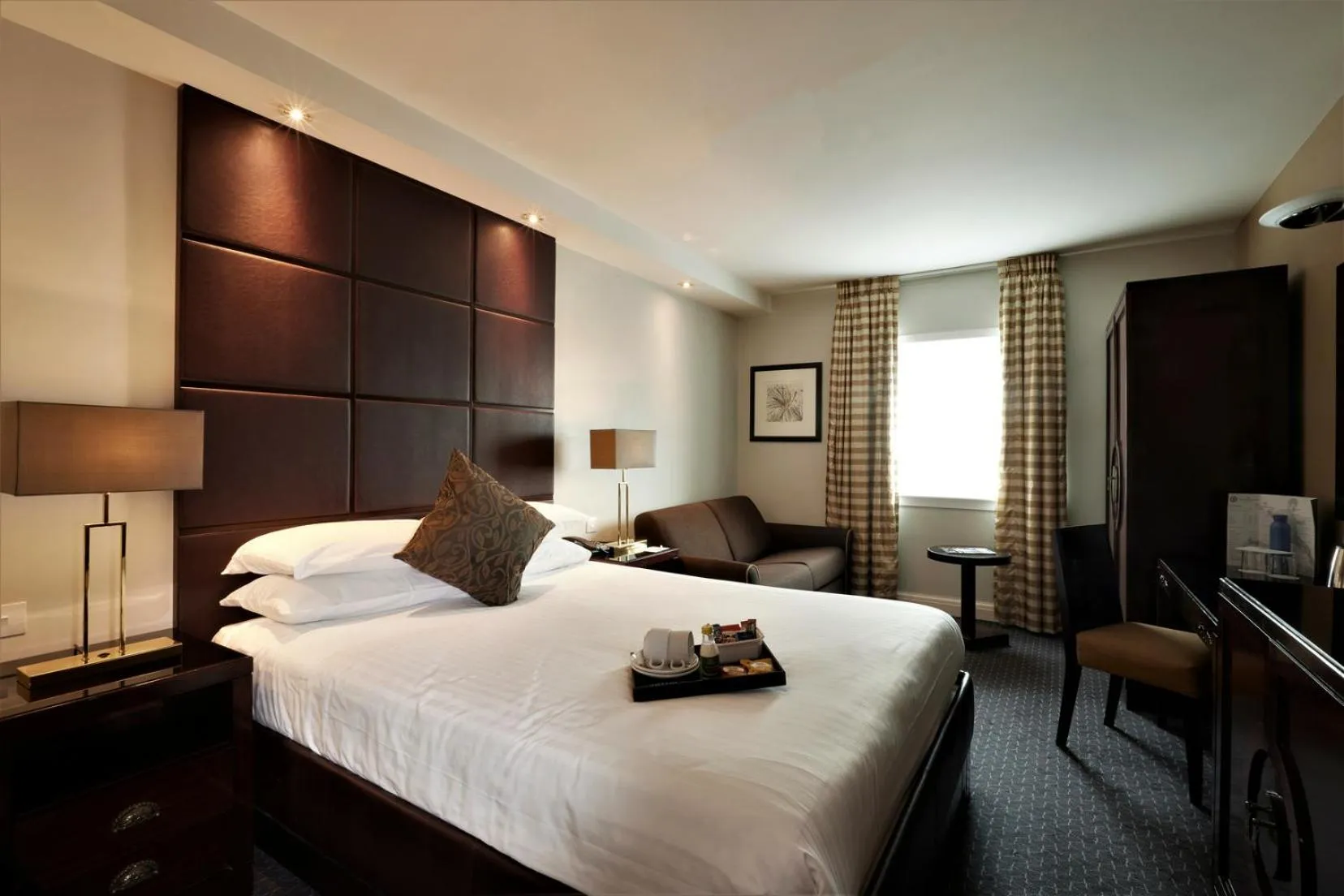 Bed in Millennium & Copthorne Hotels at Chelsea Football Club