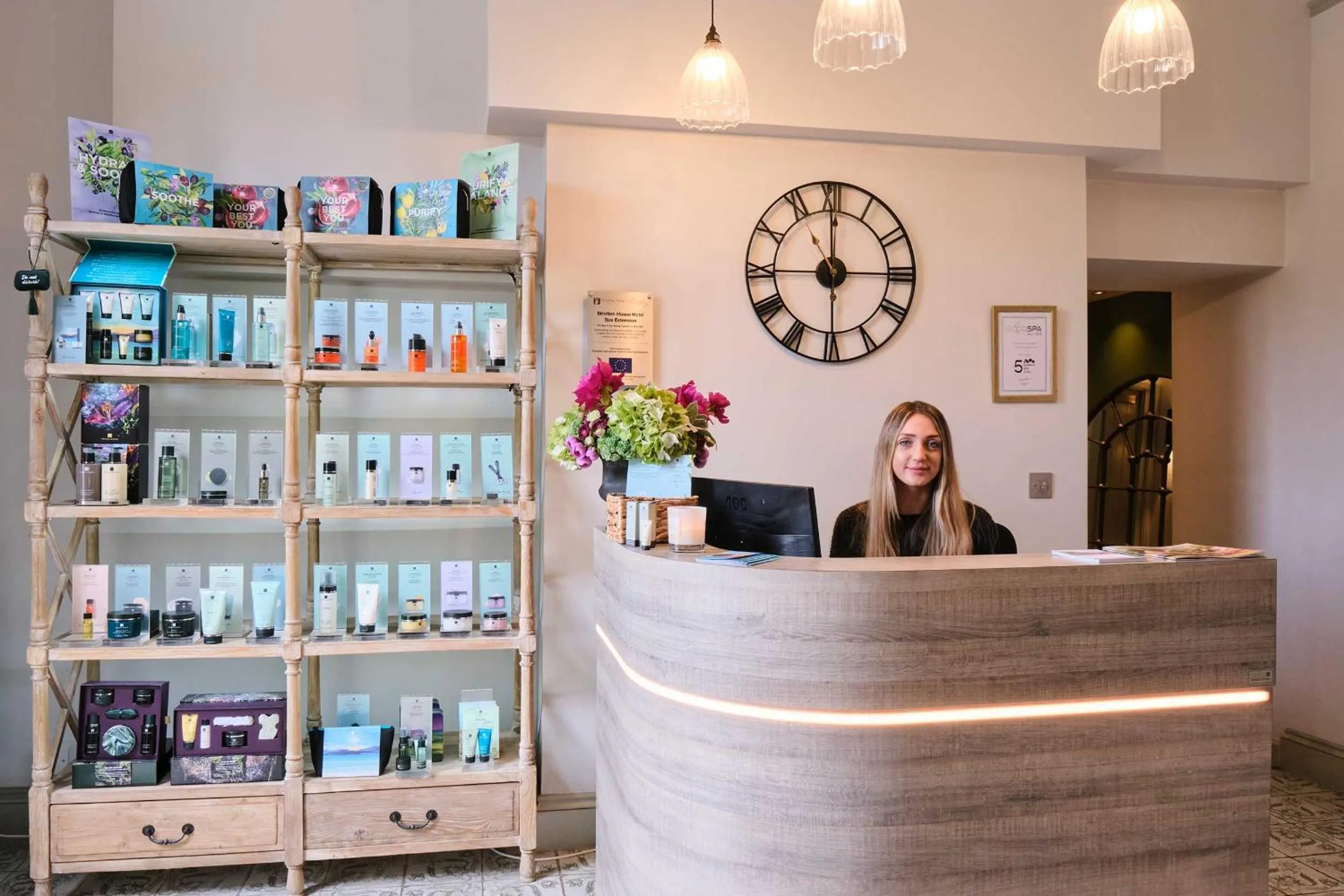 Spa and wellness centre/facilities in Stratton House Hotel & Spa