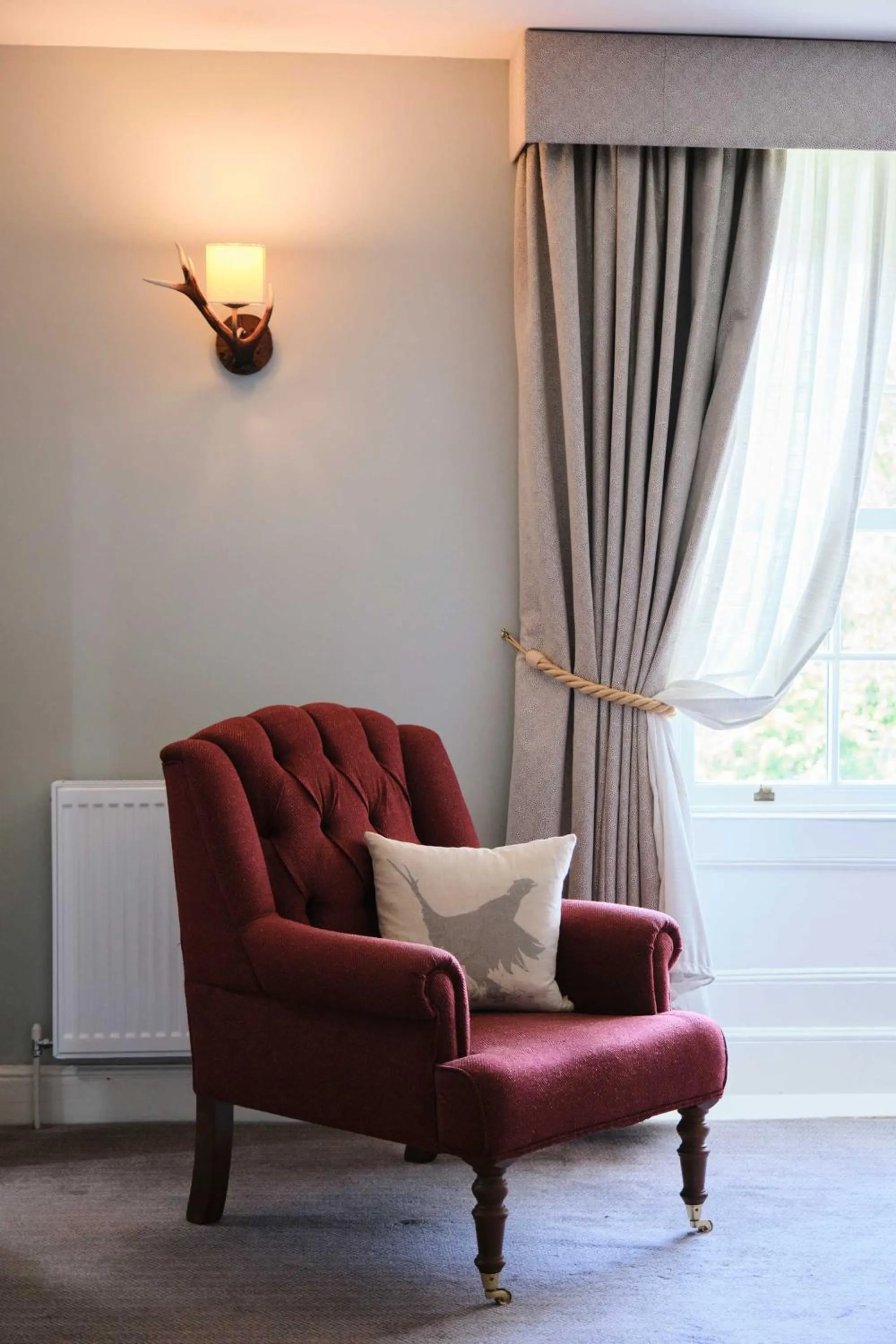 Seating area in Stratton House Hotel & Spa