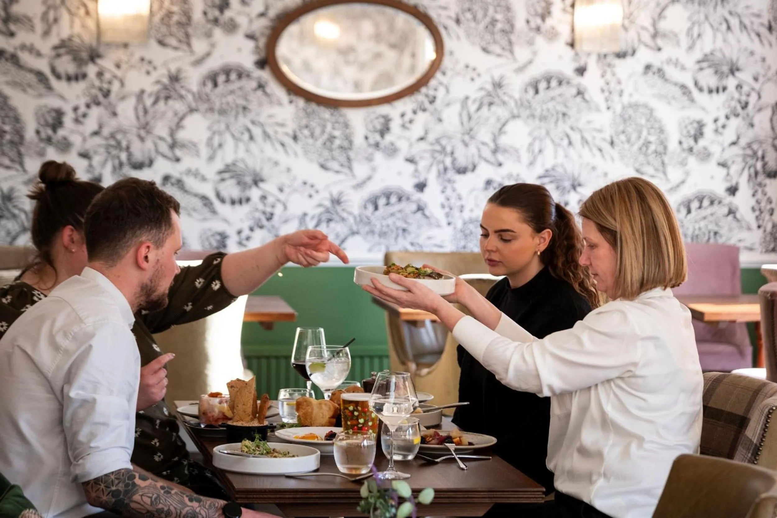 Restaurant/places to eat in Stratton House Hotel & Spa