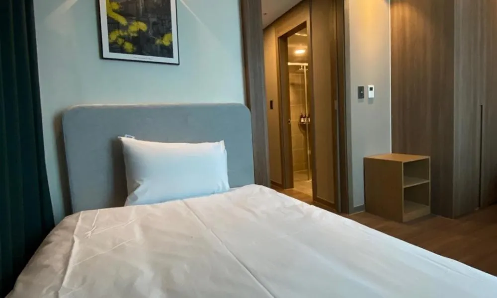 Bed in D OV Haeundae Hotel