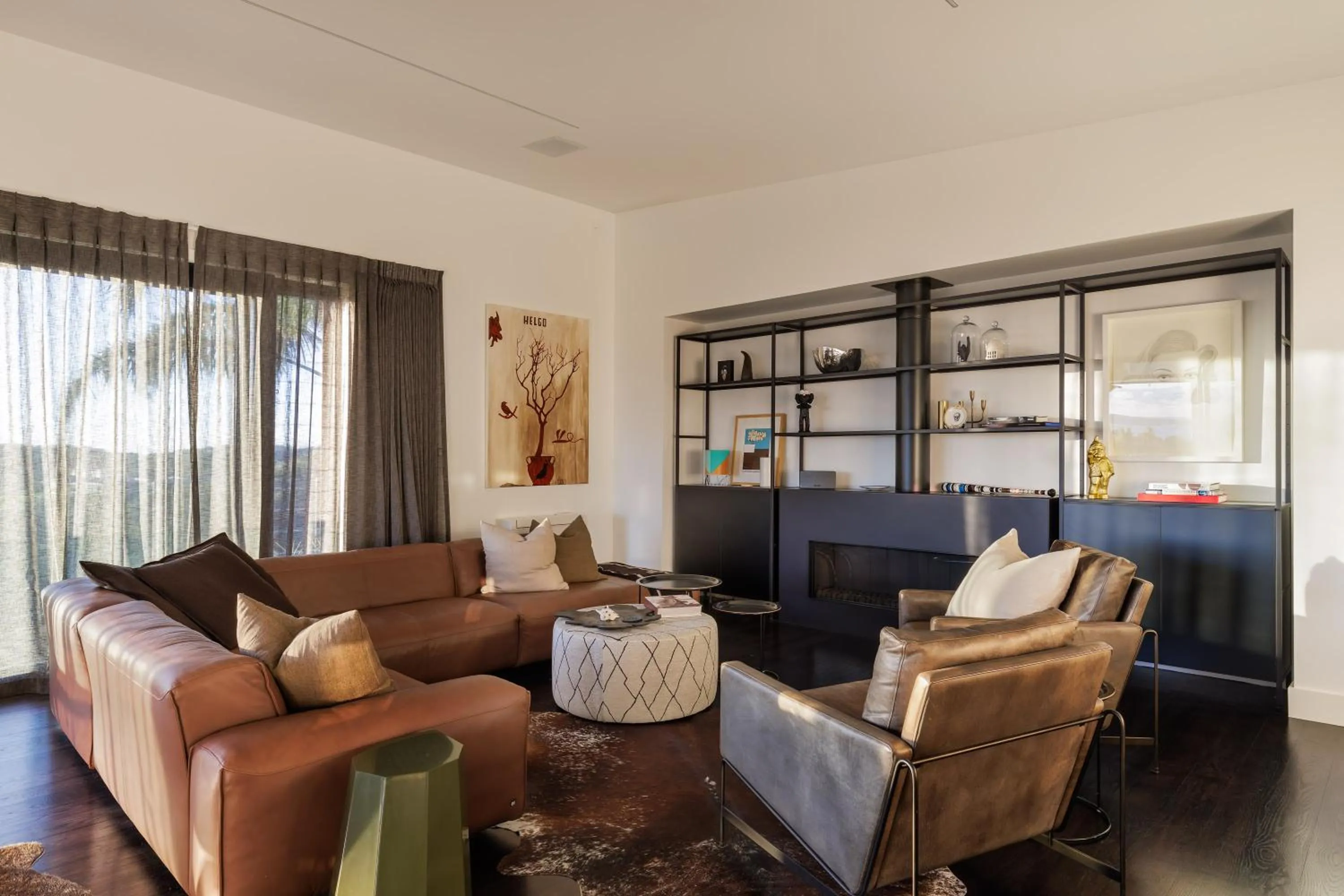 Living room in Cable Bay Views