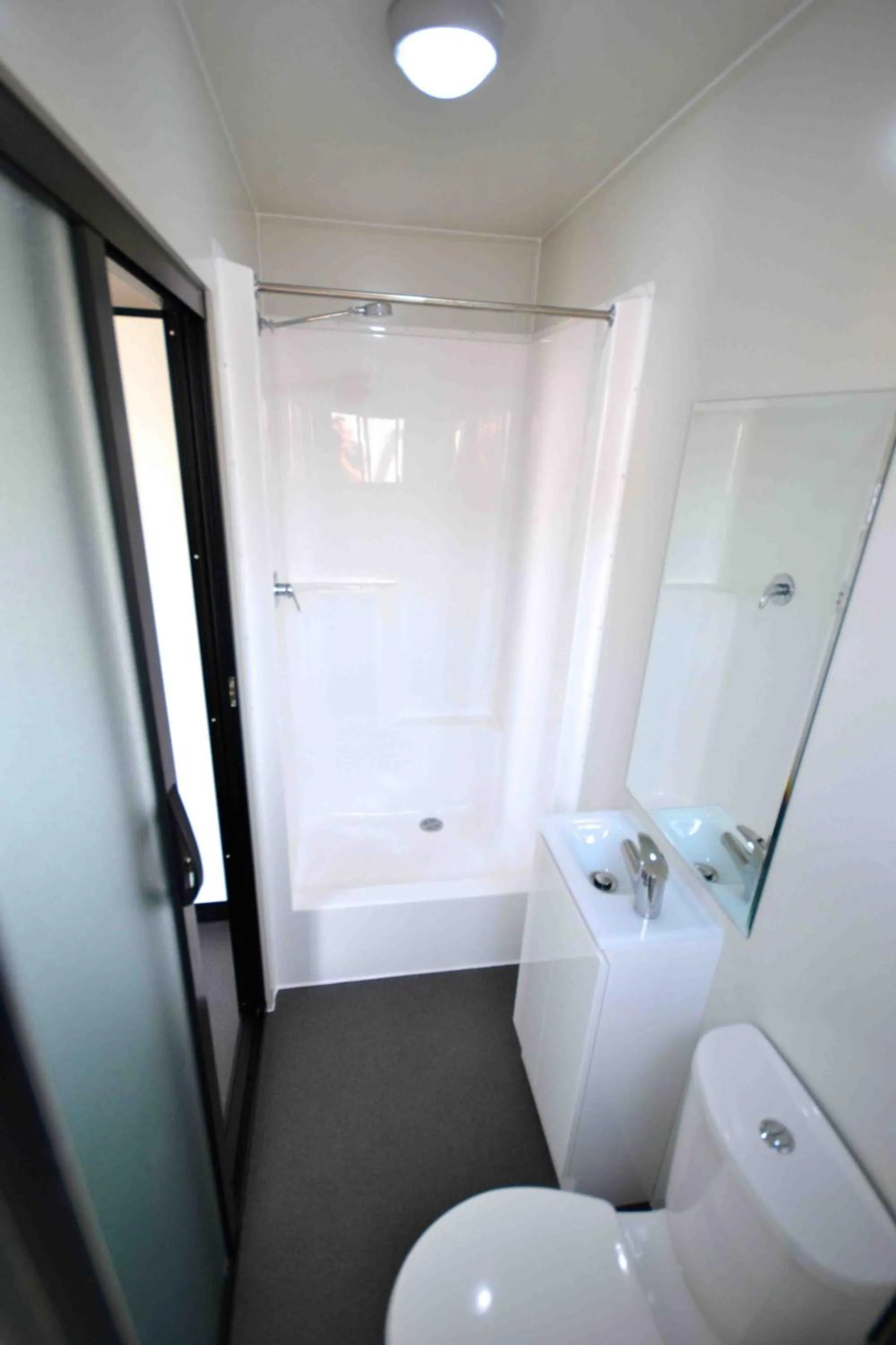 Shower in Mycow Accommodation Mackay