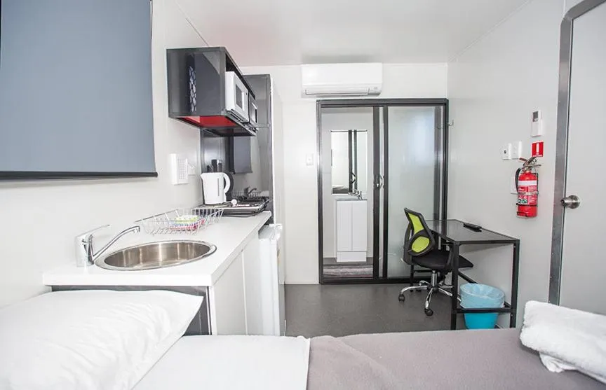 Bed in Mycow Accommodation Mackay