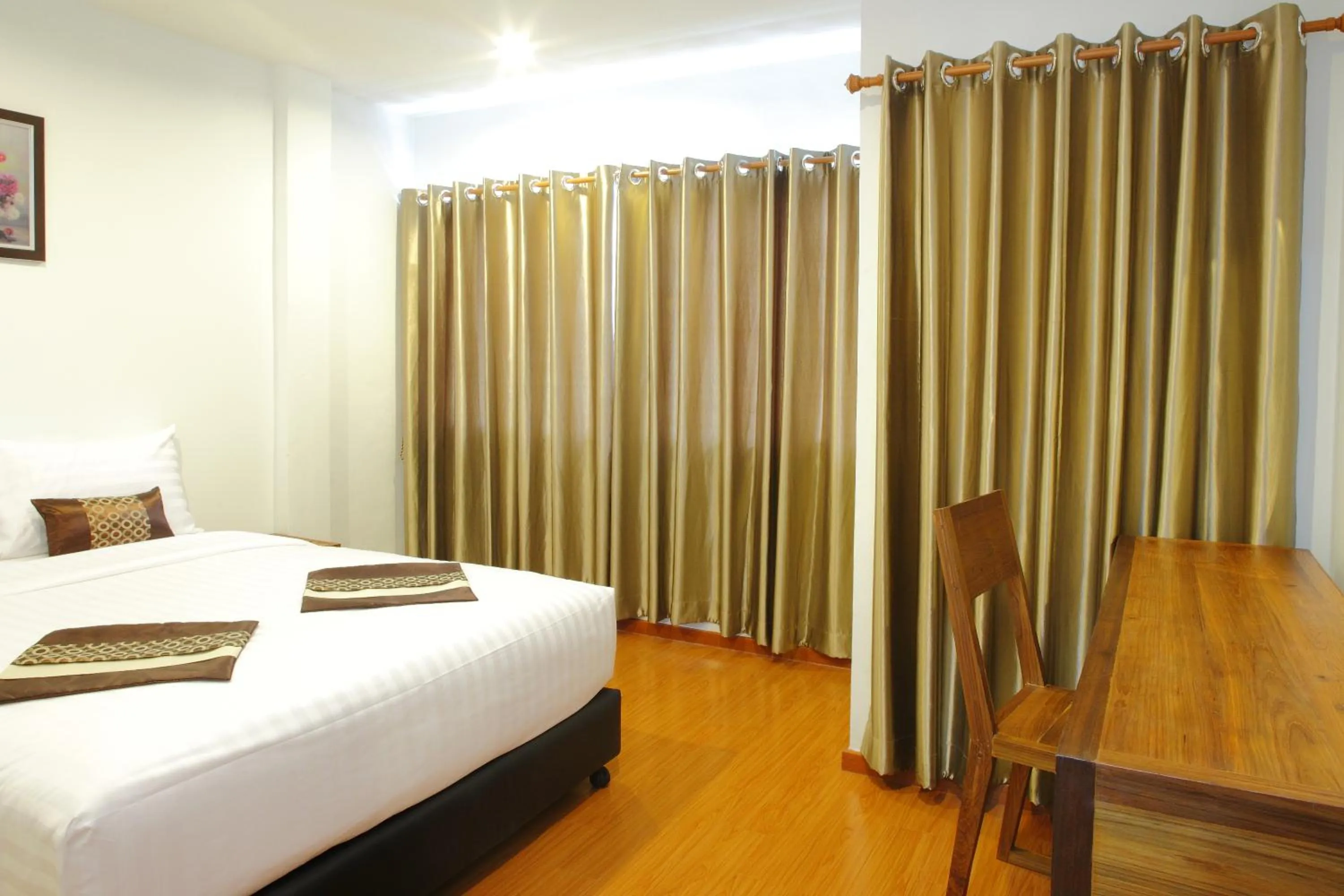 Bedroom, Bed in Double DD House at MRT Sutthisarn
