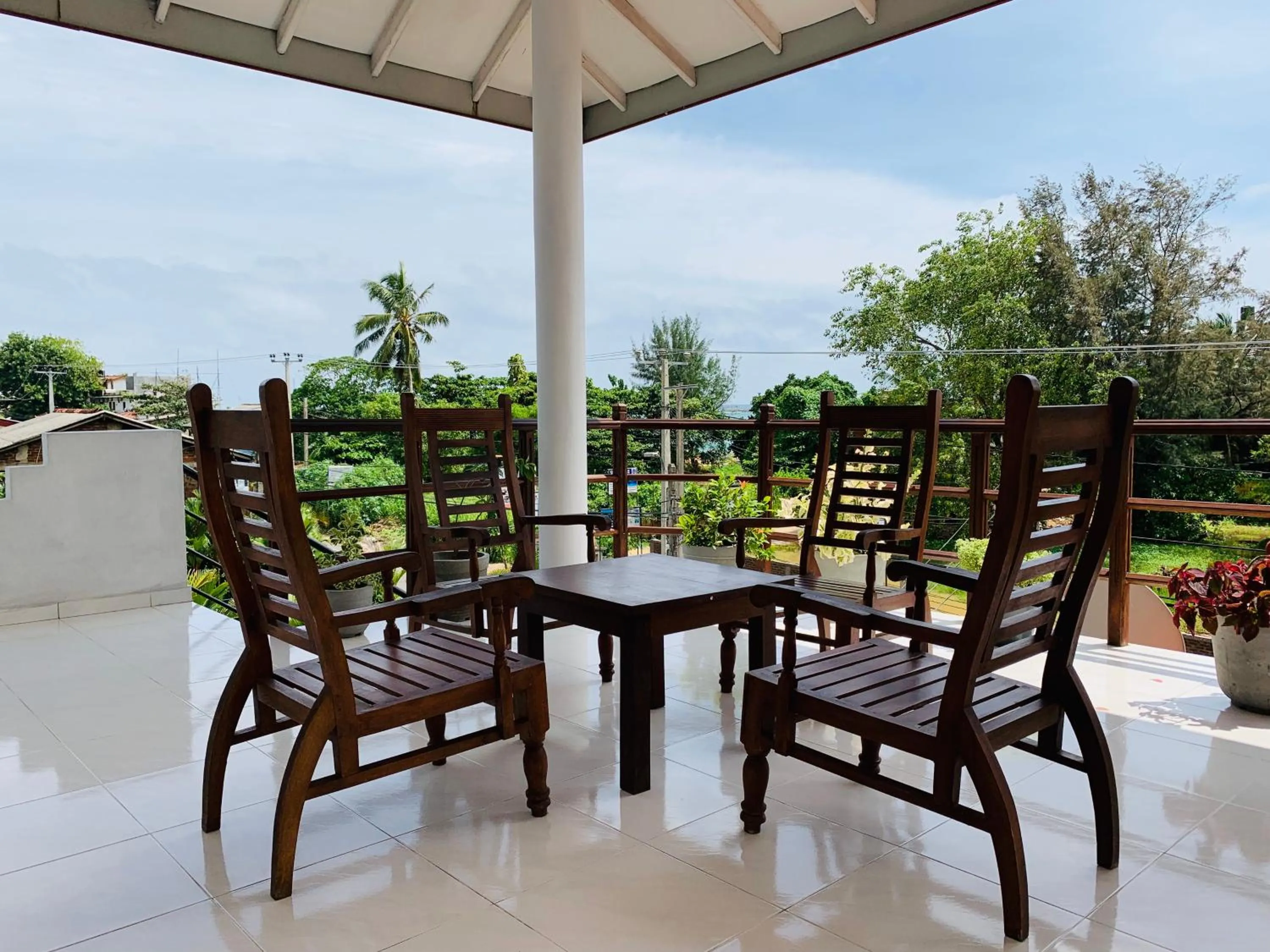 Balcony/Terrace in Sam's Guest House