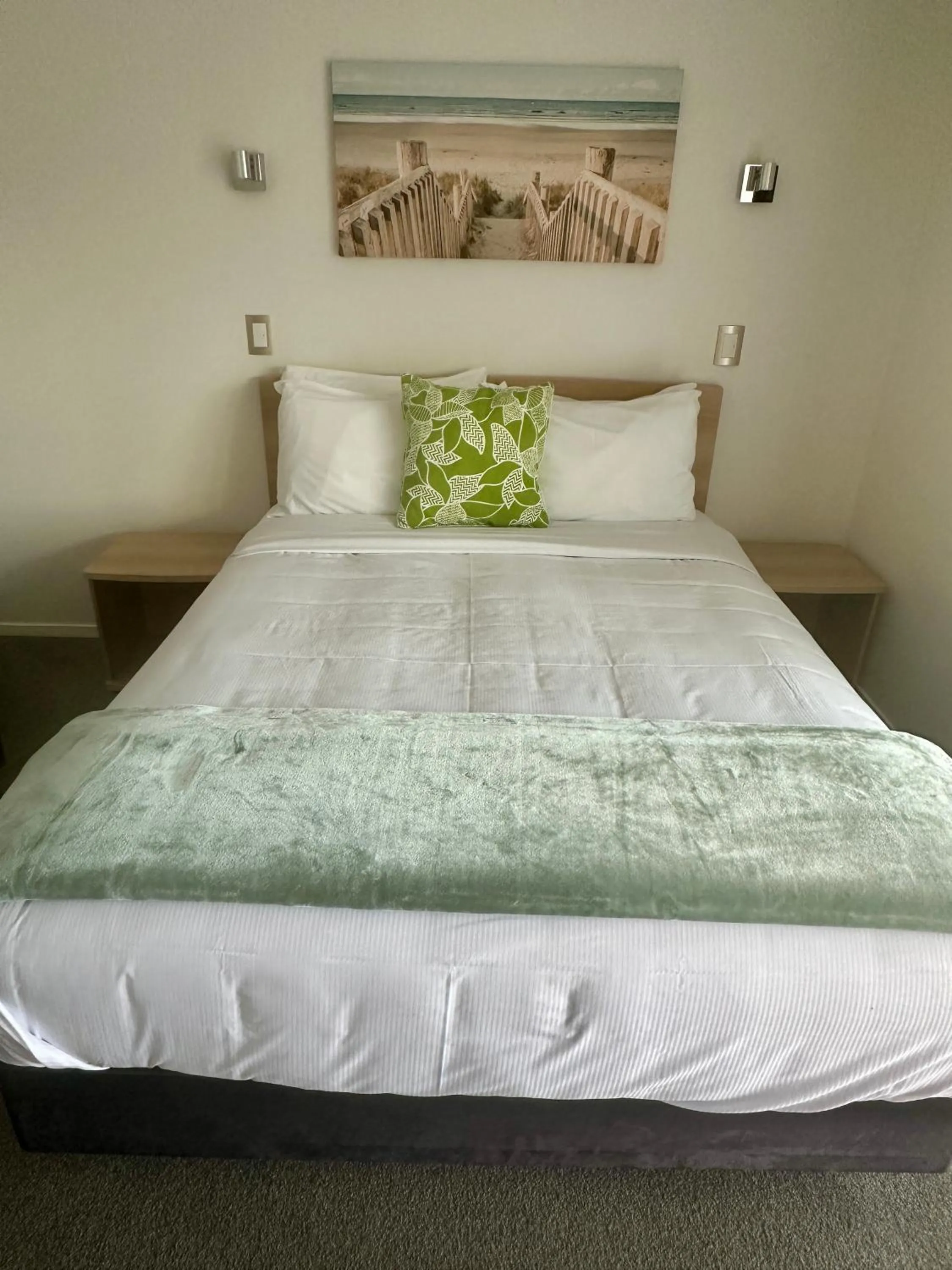 Bed in The Olive Motel