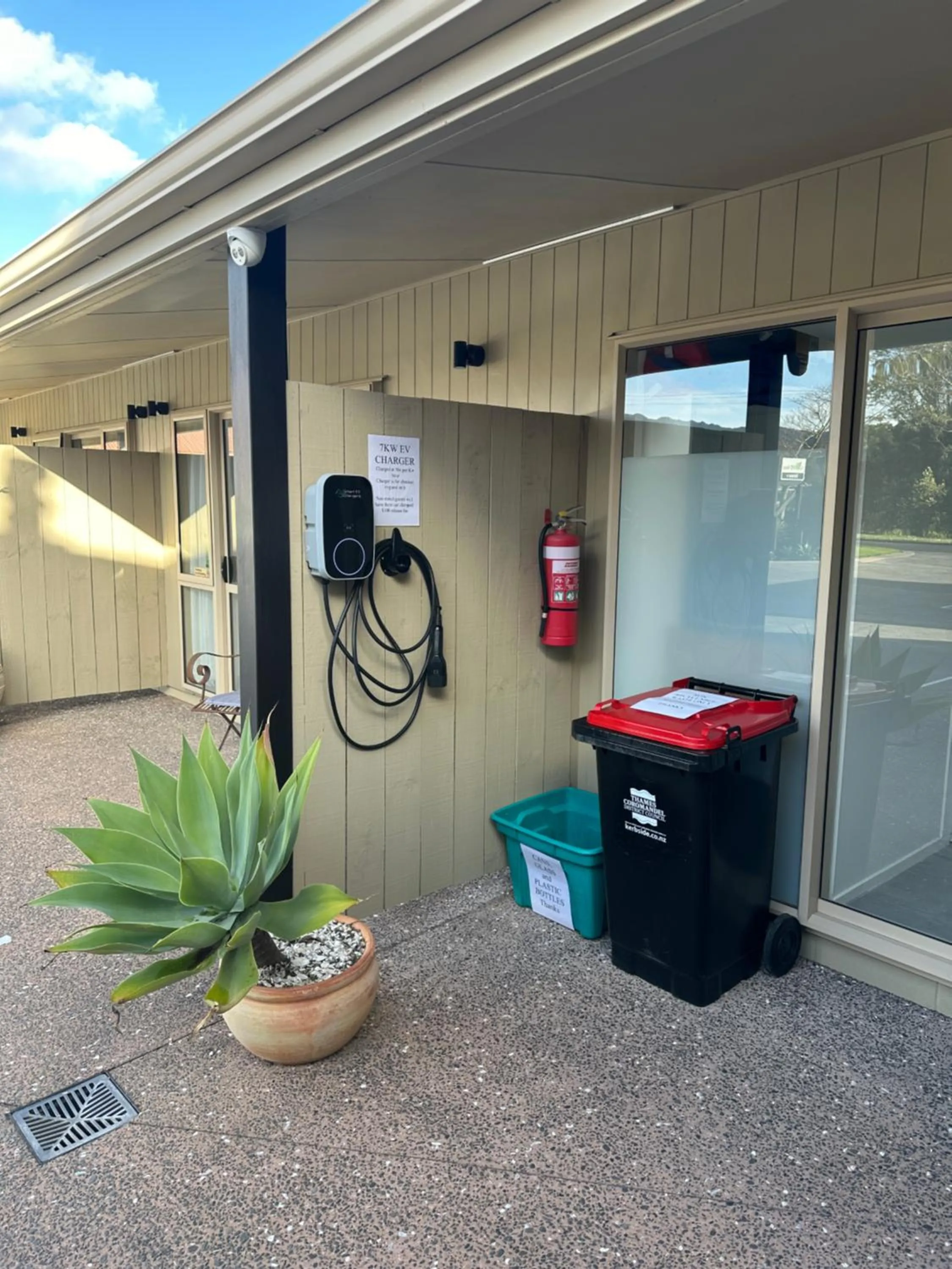 Property building in The Olive Motel