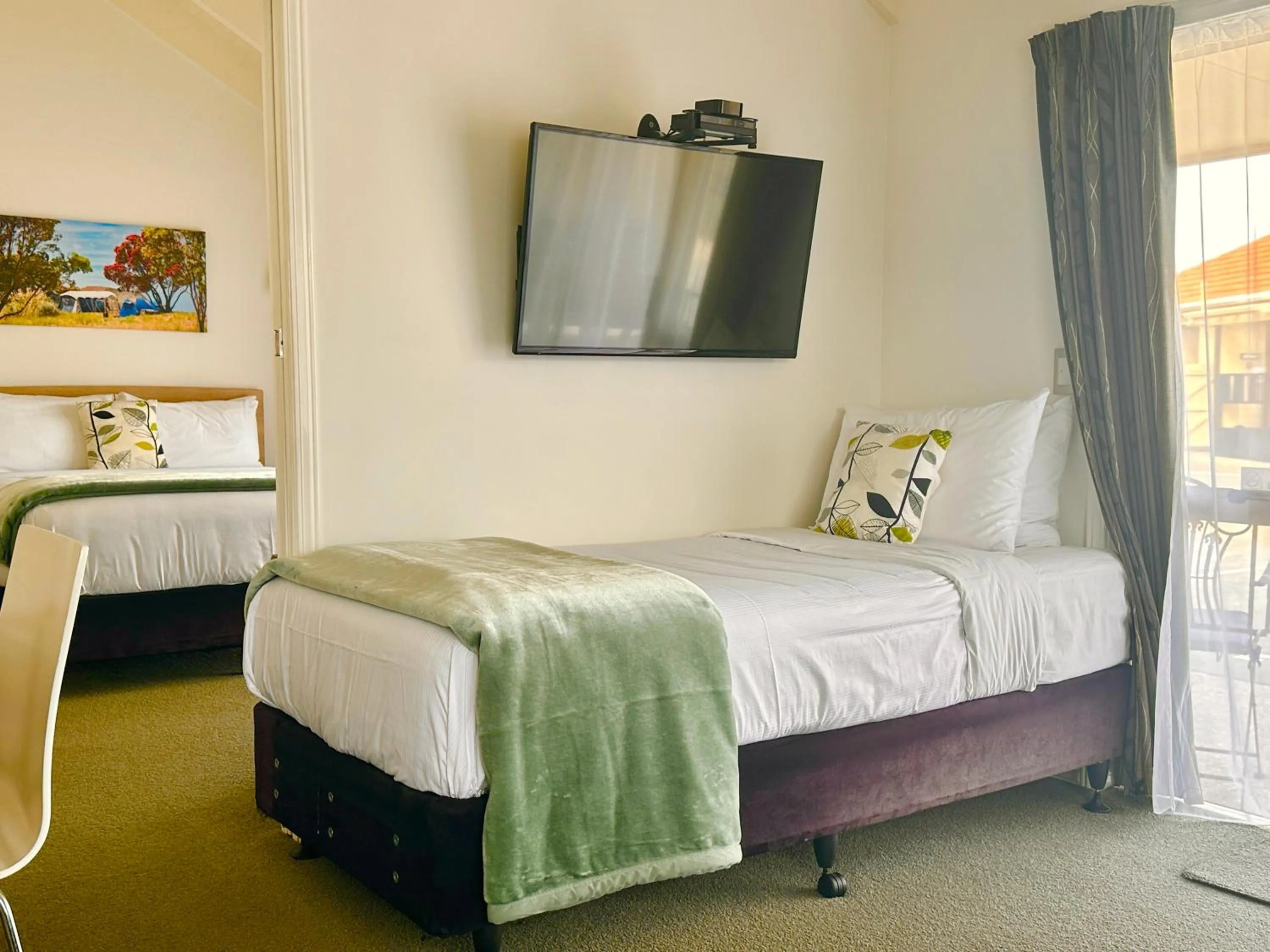 Bed in The Olive Motel